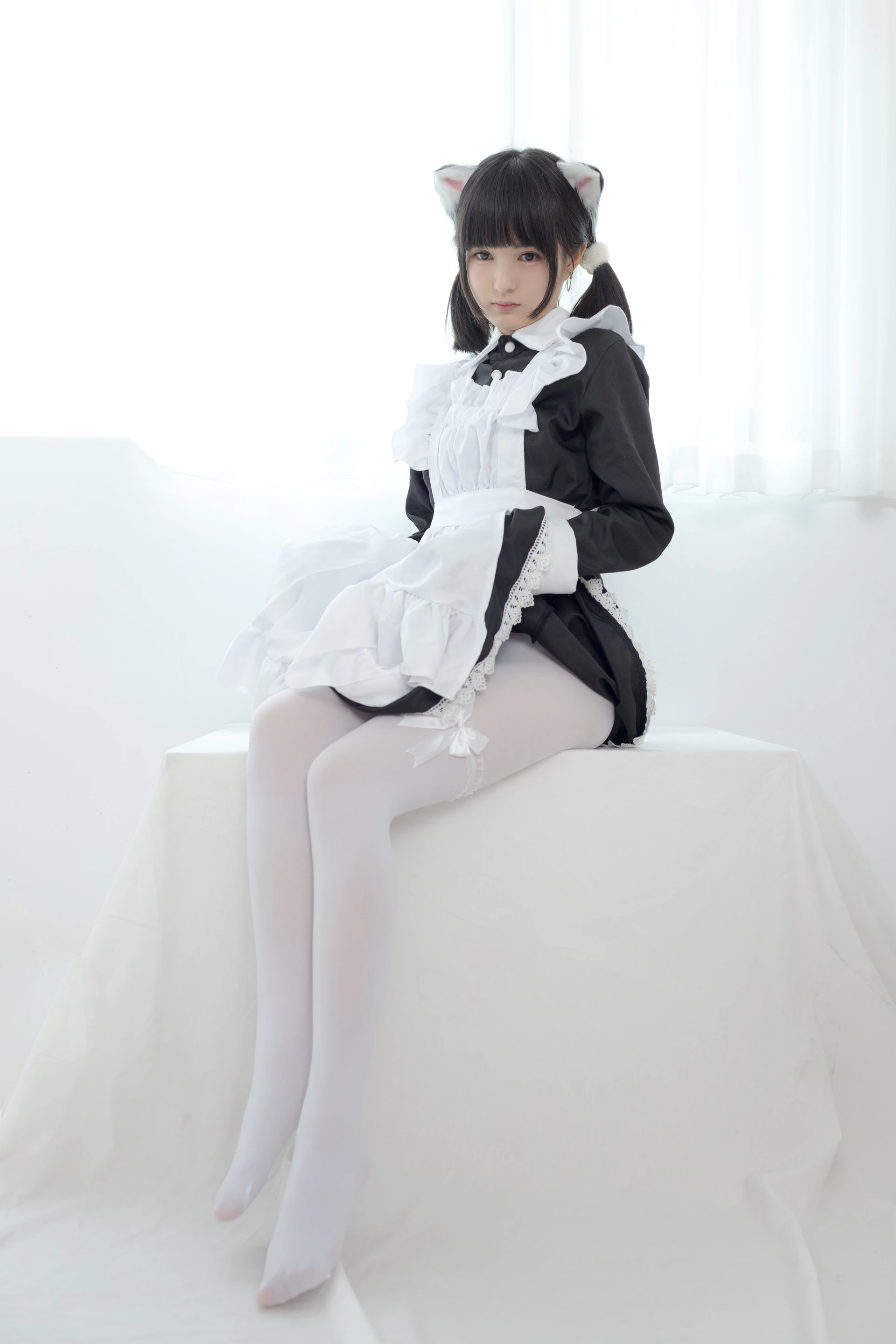 少女秩序 GR06L 小葵 双马尾白丝猫耳女仆 [65P-877MB]双马尾, 女仆, 小葵, 少女秩序, 猫耳, 白丝, 美腿, 美足