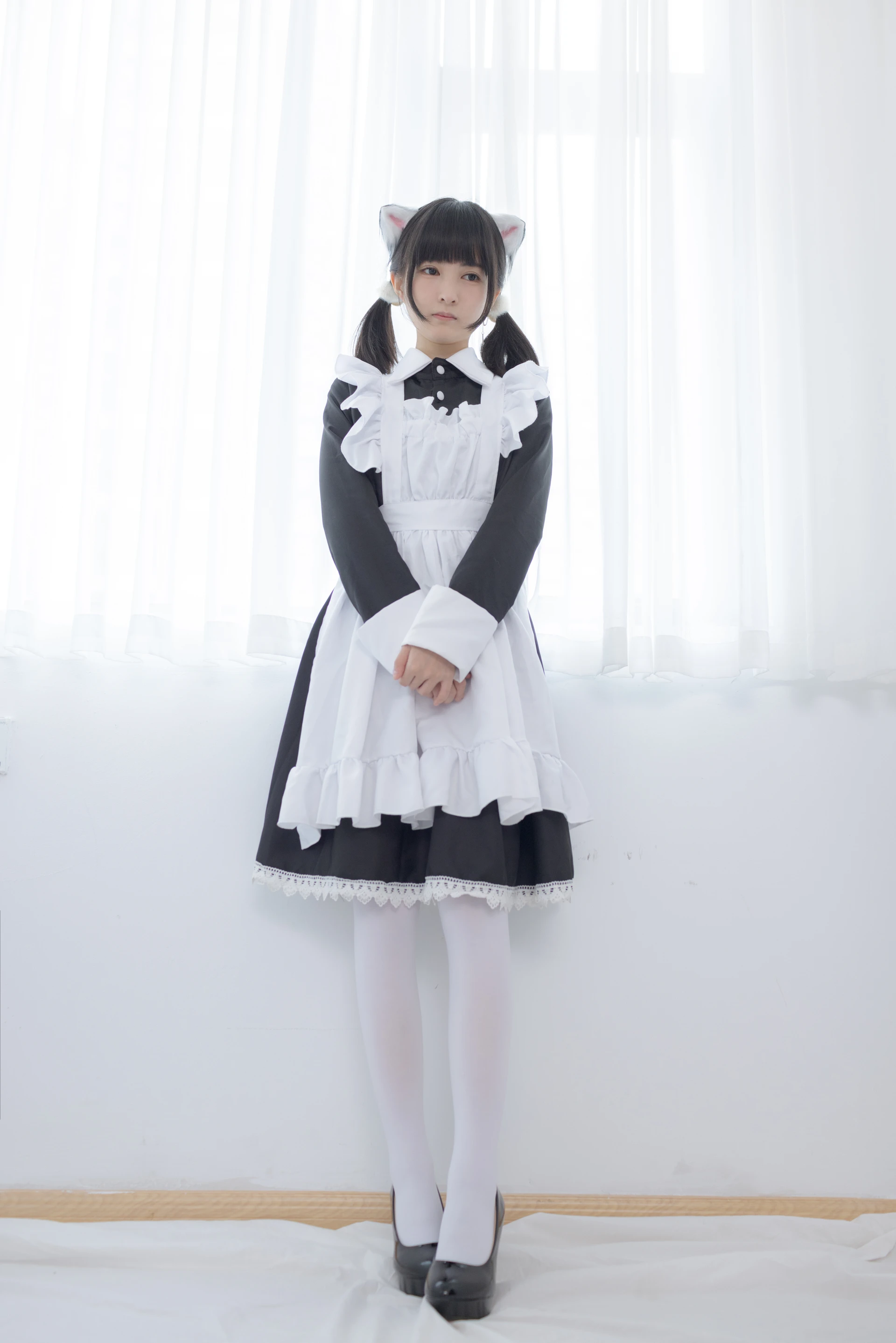 少女秩序 GR06L 小葵 双马尾白丝猫耳女仆 [65P-877MB]双马尾, 女仆, 小葵, 少女秩序, 猫耳, 白丝, 美腿, 美足