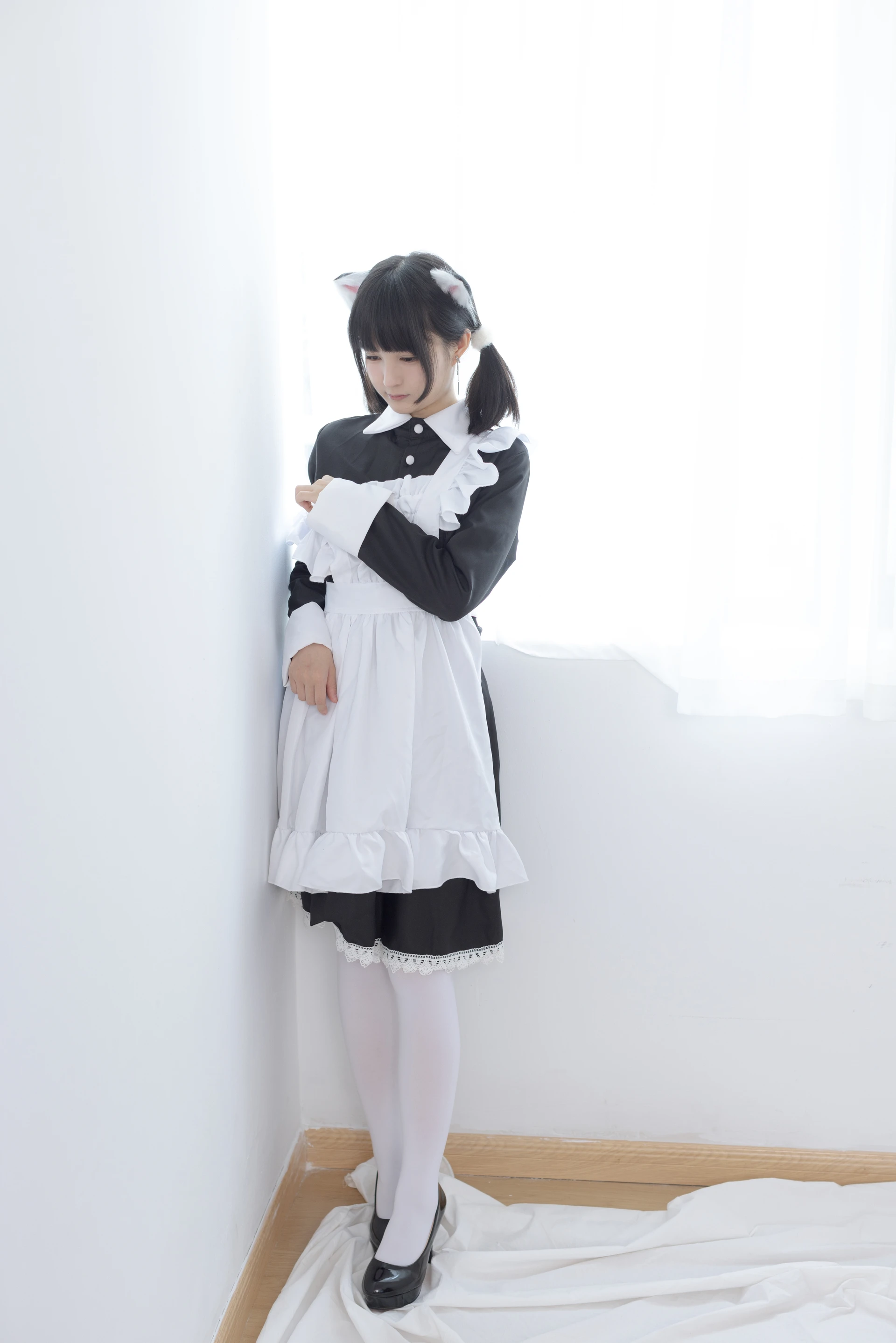 少女秩序 GR06L 小葵 双马尾白丝猫耳女仆 [65P-877MB]双马尾, 女仆, 小葵, 少女秩序, 猫耳, 白丝, 美腿, 美足