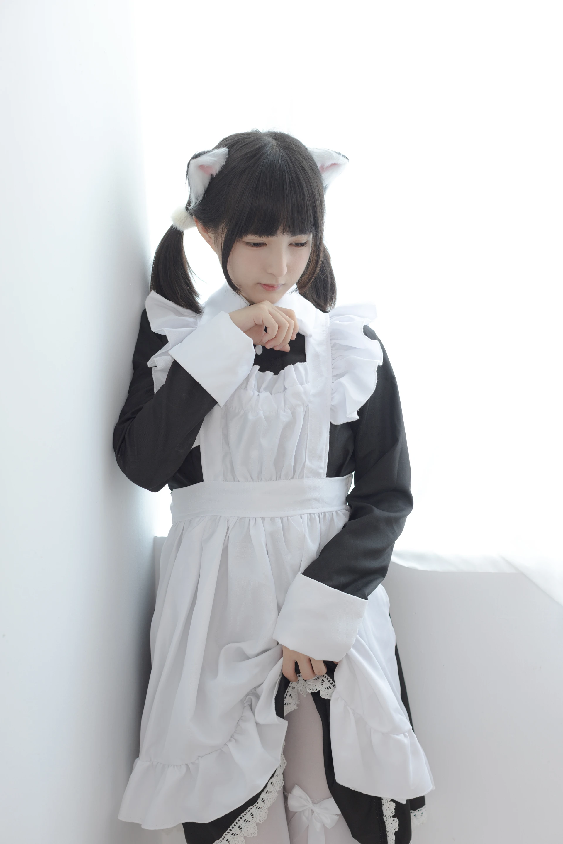 少女秩序 GR06L 小葵 双马尾白丝猫耳女仆 [65P-877MB]双马尾, 女仆, 小葵, 少女秩序, 猫耳, 白丝, 美腿, 美足