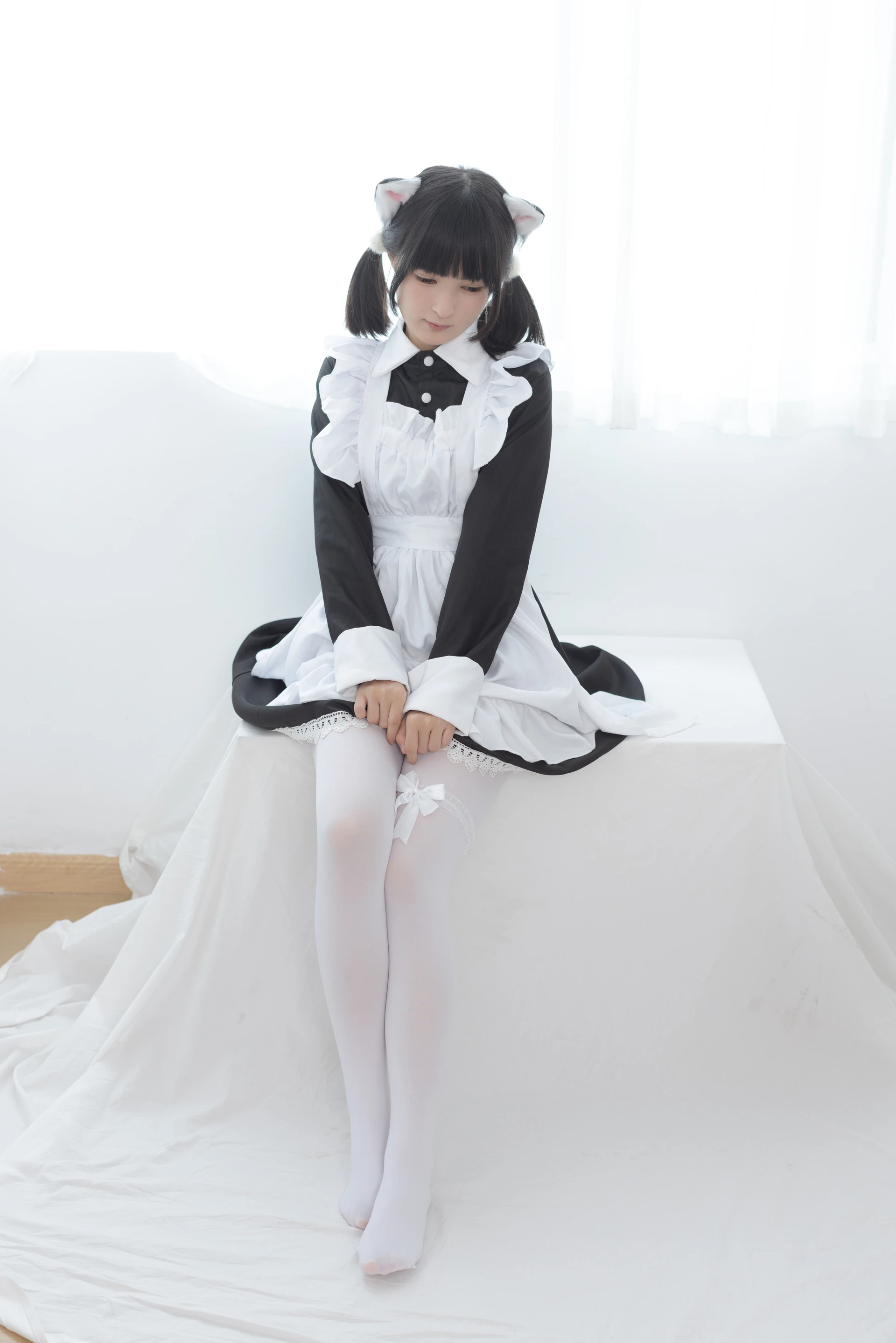 少女秩序 GR06L 小葵 双马尾白丝猫耳女仆 [65P-877MB]双马尾, 女仆, 小葵, 少女秩序, 猫耳, 白丝, 美腿, 美足