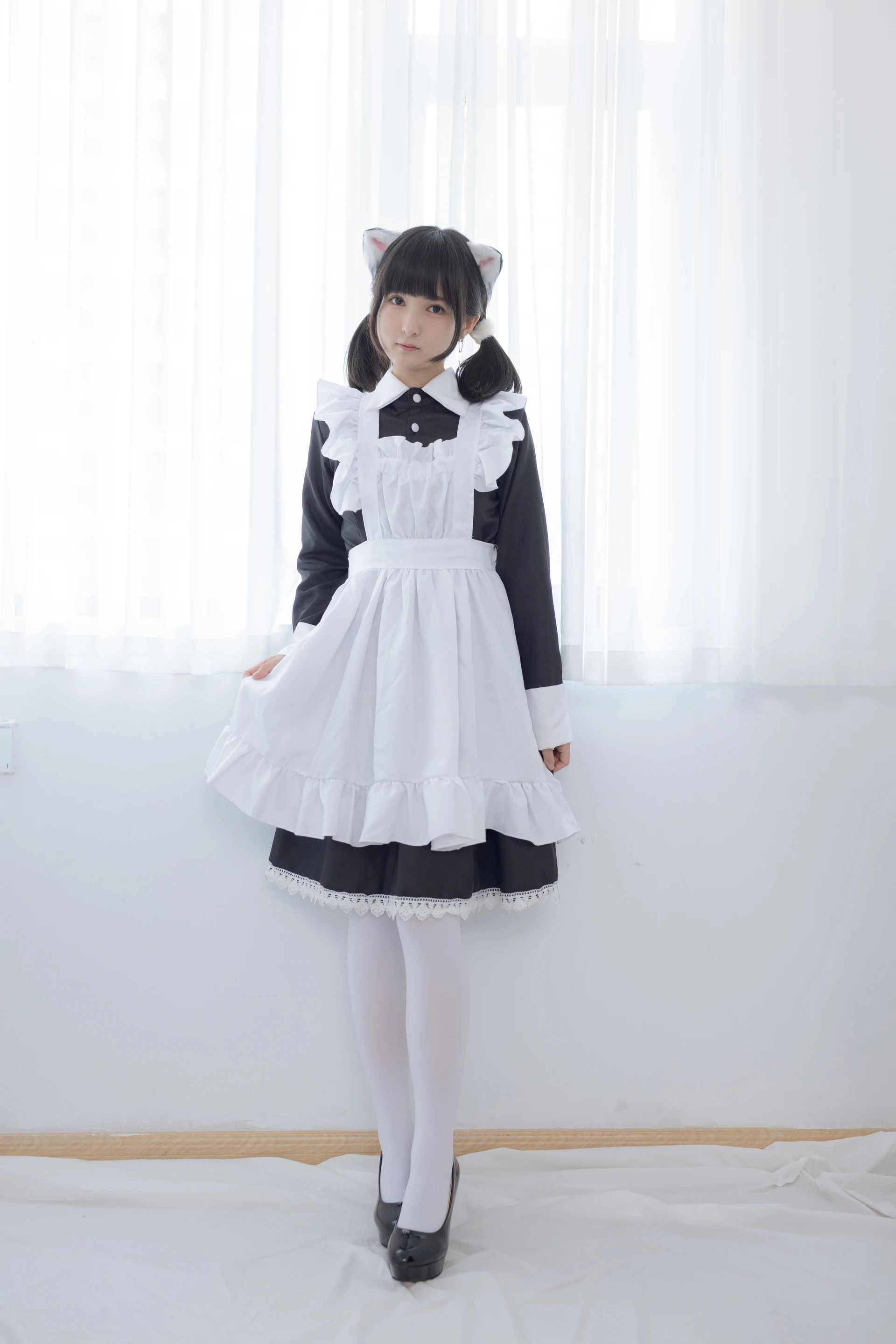 少女秩序 GR06L 小葵 双马尾白丝猫耳女仆 [65P-877MB]双马尾, 女仆, 小葵, 少女秩序, 猫耳, 白丝, 美腿, 美足