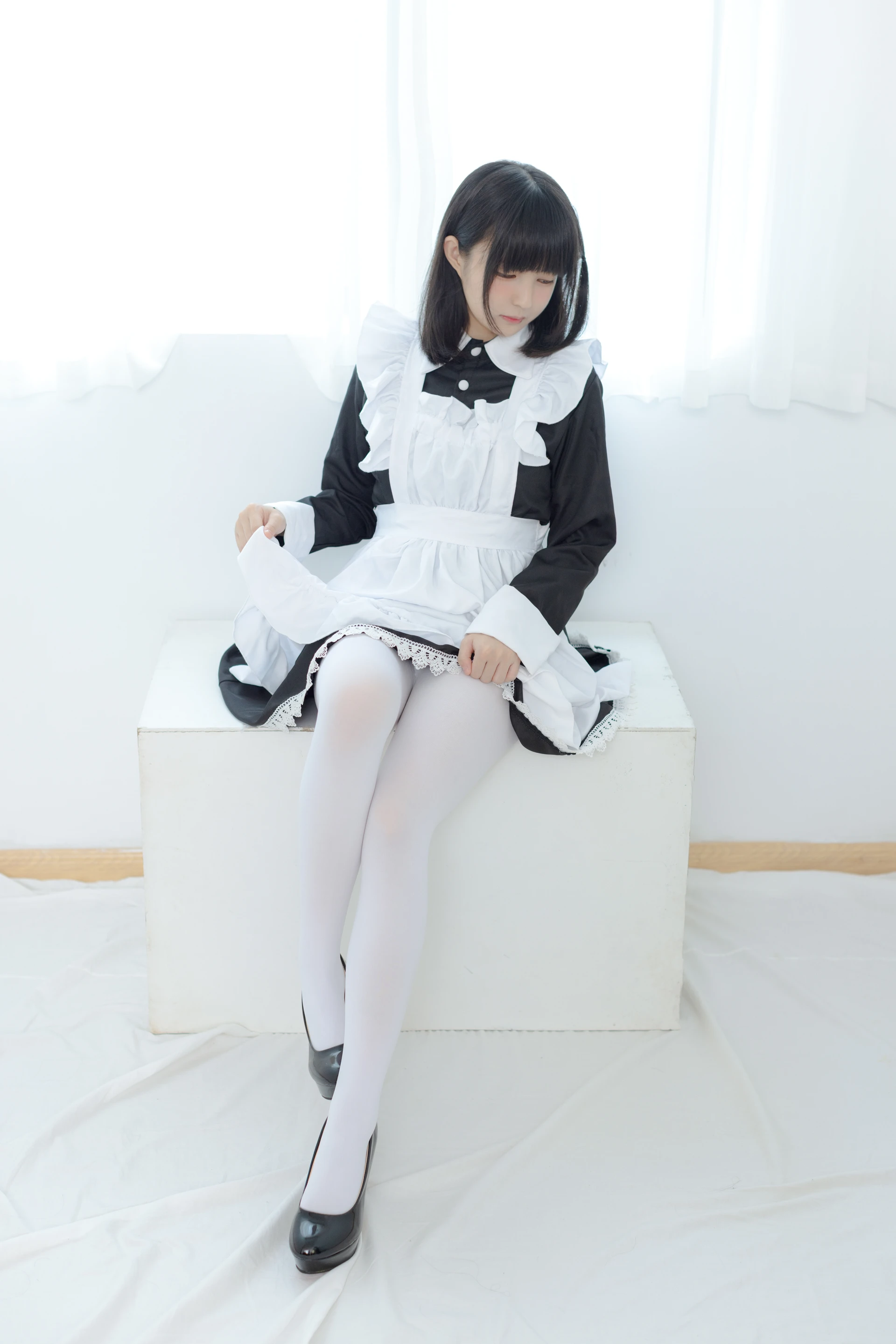 少女秩序 GR06L 小葵 双马尾白丝猫耳女仆 [65P-877MB]双马尾, 女仆, 小葵, 少女秩序, 猫耳, 白丝, 美腿, 美足