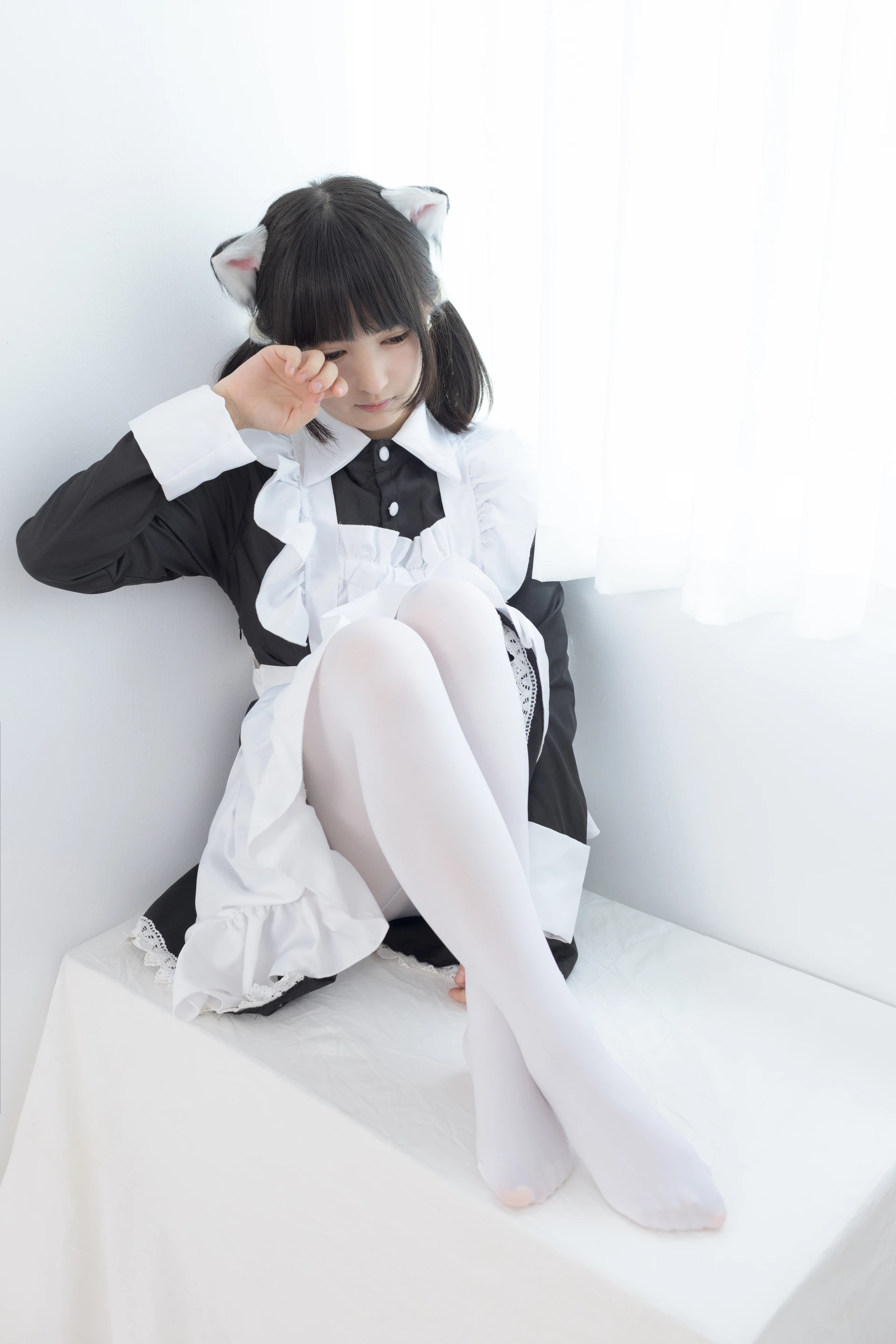 少女秩序 GR06L 小葵 双马尾白丝猫耳女仆 [65P-877MB]双马尾, 女仆, 小葵, 少女秩序, 猫耳, 白丝, 美腿, 美足