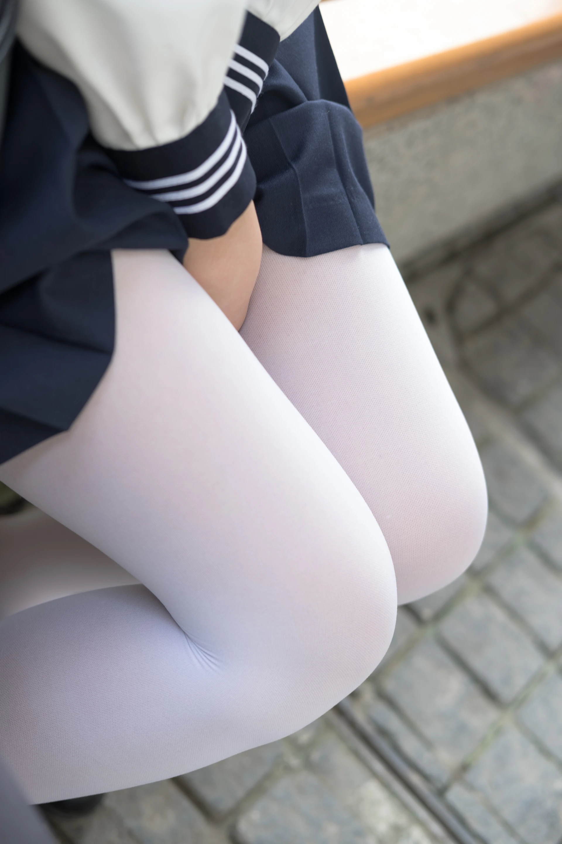 森萝财团 BETA-017 [83P-686M]学生证, 水手服, 白丝, 美腿