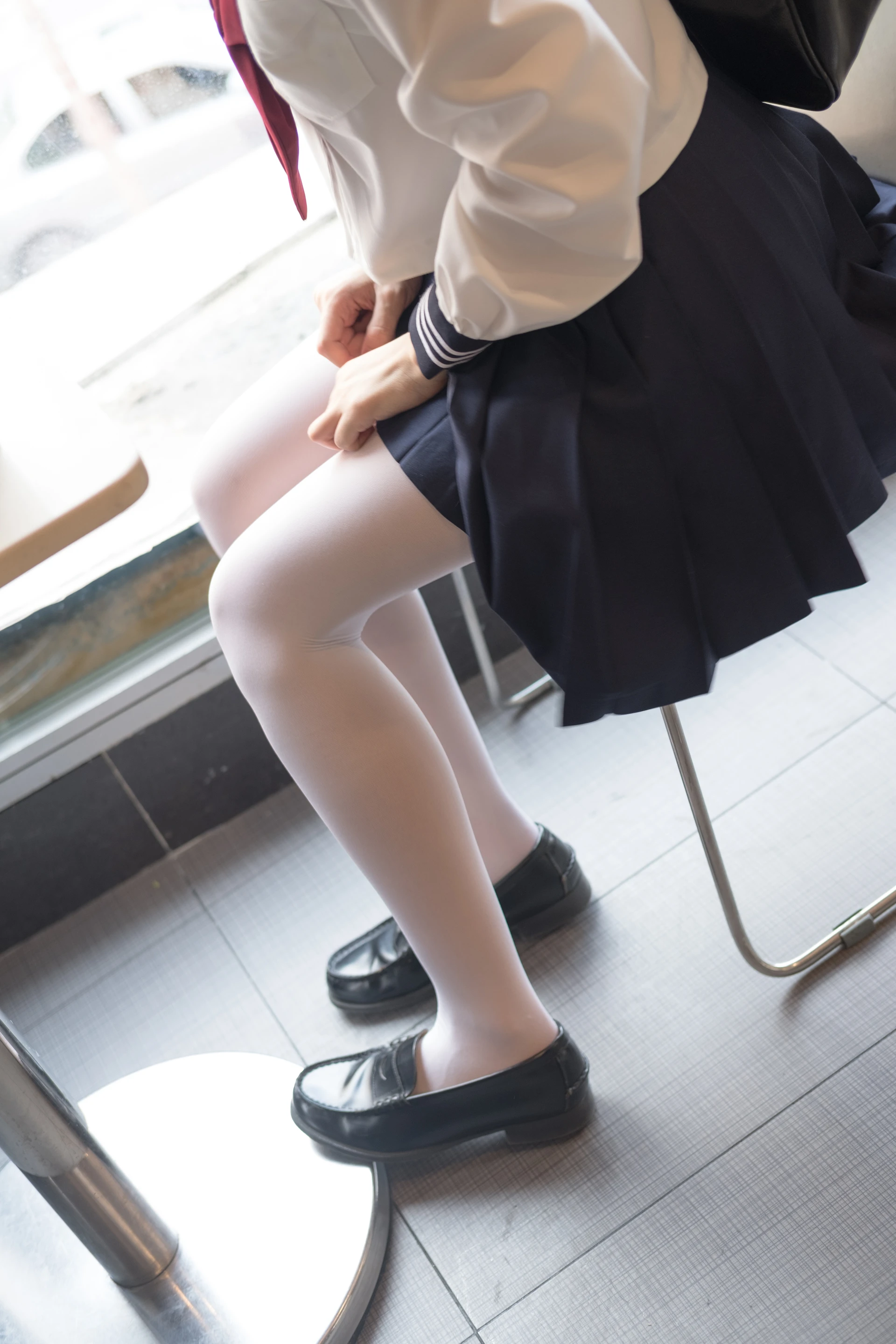森萝财团 BETA-017 [83P-686M]学生证, 水手服, 白丝, 美腿