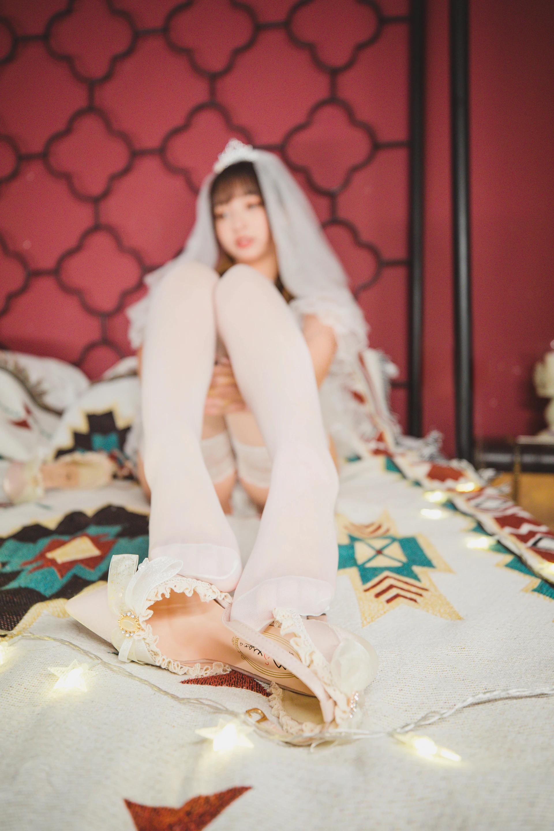 神楽坂真冬 第三季 序号19：《光の囁き 》光の修女 [150P2V-884MB]修女, 内衣, 双马尾, 白丝, 神楽坂真冬, 美腿, 美足, 高跟鞋, 黑丝