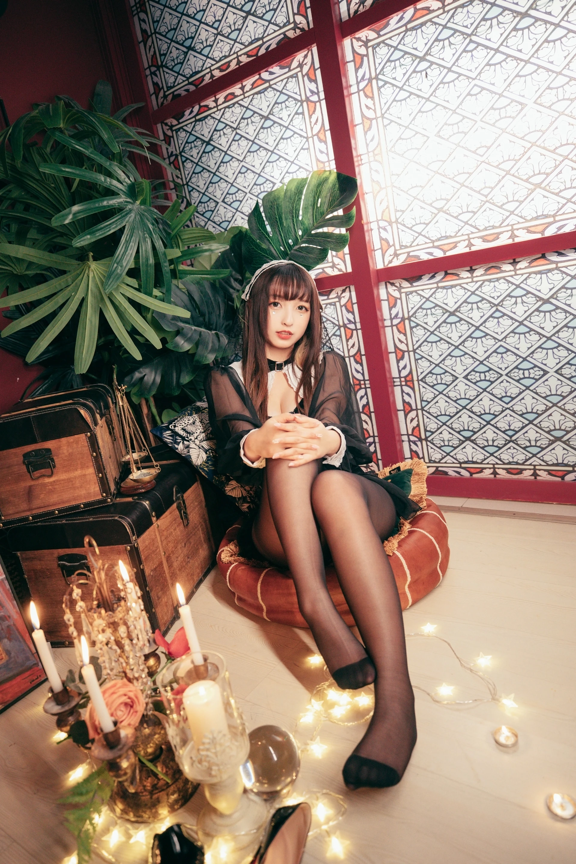 神楽坂真冬 第三季 序号19：《光の囁き 》光の修女 [150P2V-884MB]修女, 内衣, 双马尾, 白丝, 神楽坂真冬, 美腿, 美足, 高跟鞋, 黑丝