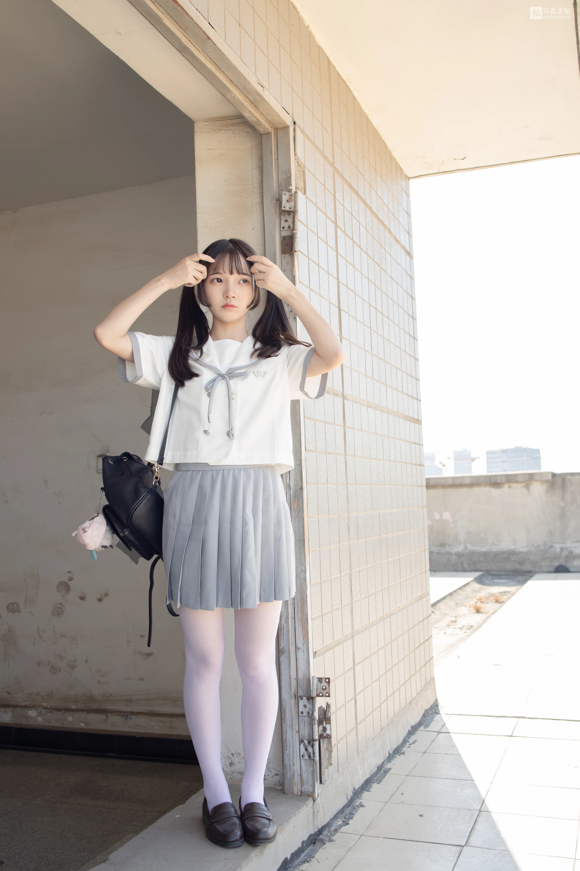 JKFUN-028 [58P2V-3.37G]JKFUN, 可爱, 森萝财团, 白丝, 美腿