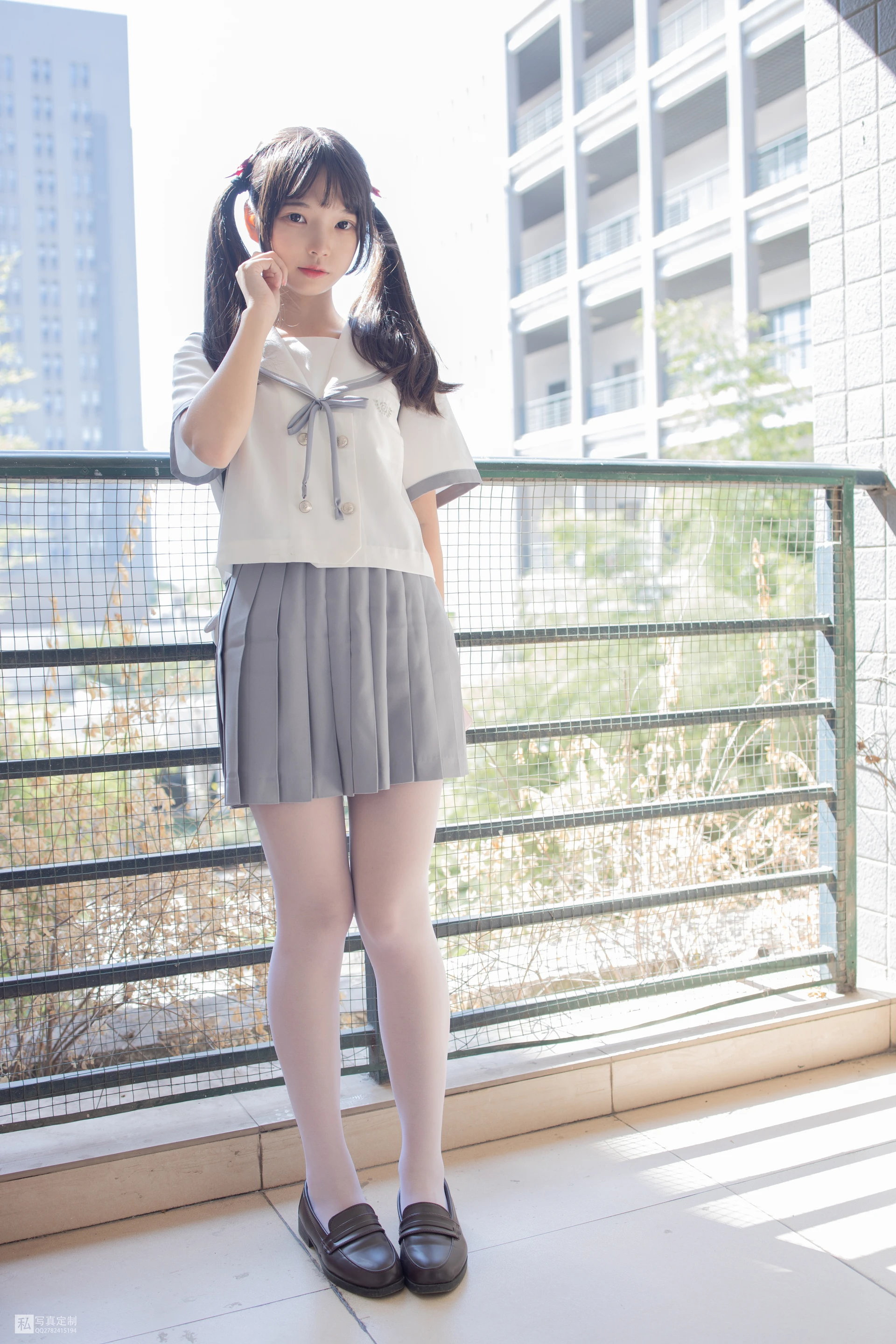 JKFUN-028 [58P2V-3.37G]JKFUN, 可爱, 森萝财团, 白丝, 美腿
