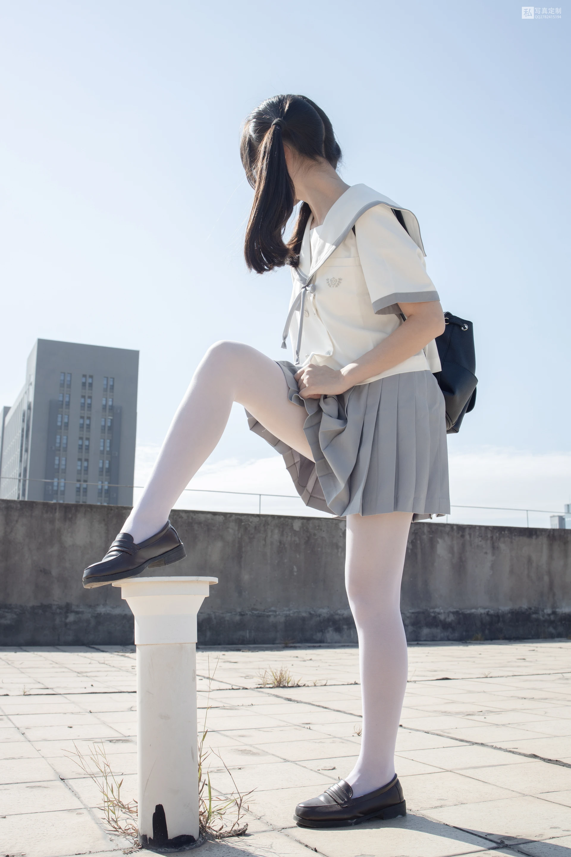 JKFUN-028 [58P2V-3.37G]JKFUN, 可爱, 森萝财团, 白丝, 美腿