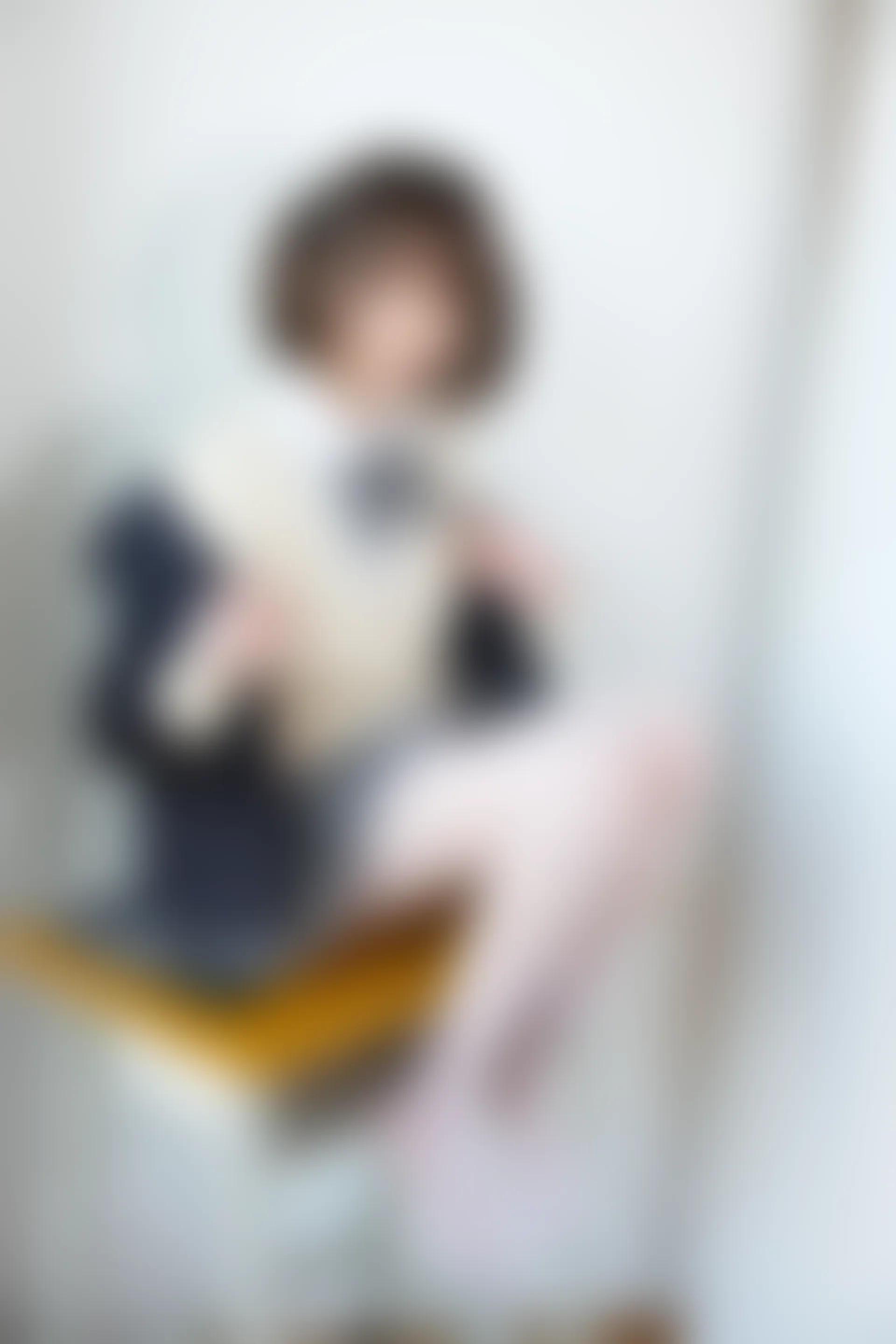 森萝财团 X-010-SSR [83P1V-1.46G]学生装, 校服, 森萝财团, 白丝, 美腿