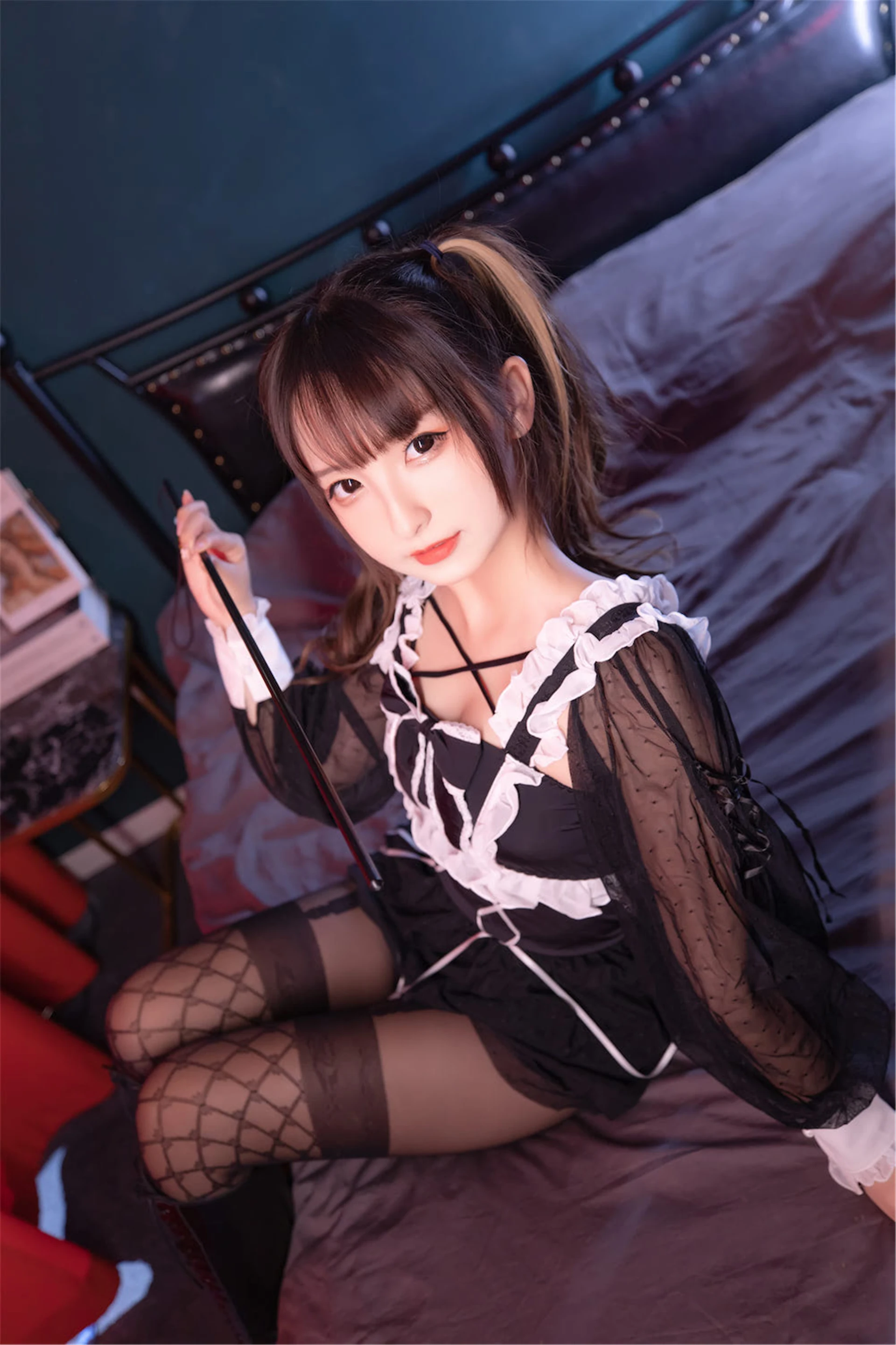 神楽坂真冬 第三季 序号21：《授業開始》 [150P2V-1.41GB]内衣, 双马尾, 女仆, 神楽坂真冬, 美腿, 美足, 高跟鞋, 黑丝