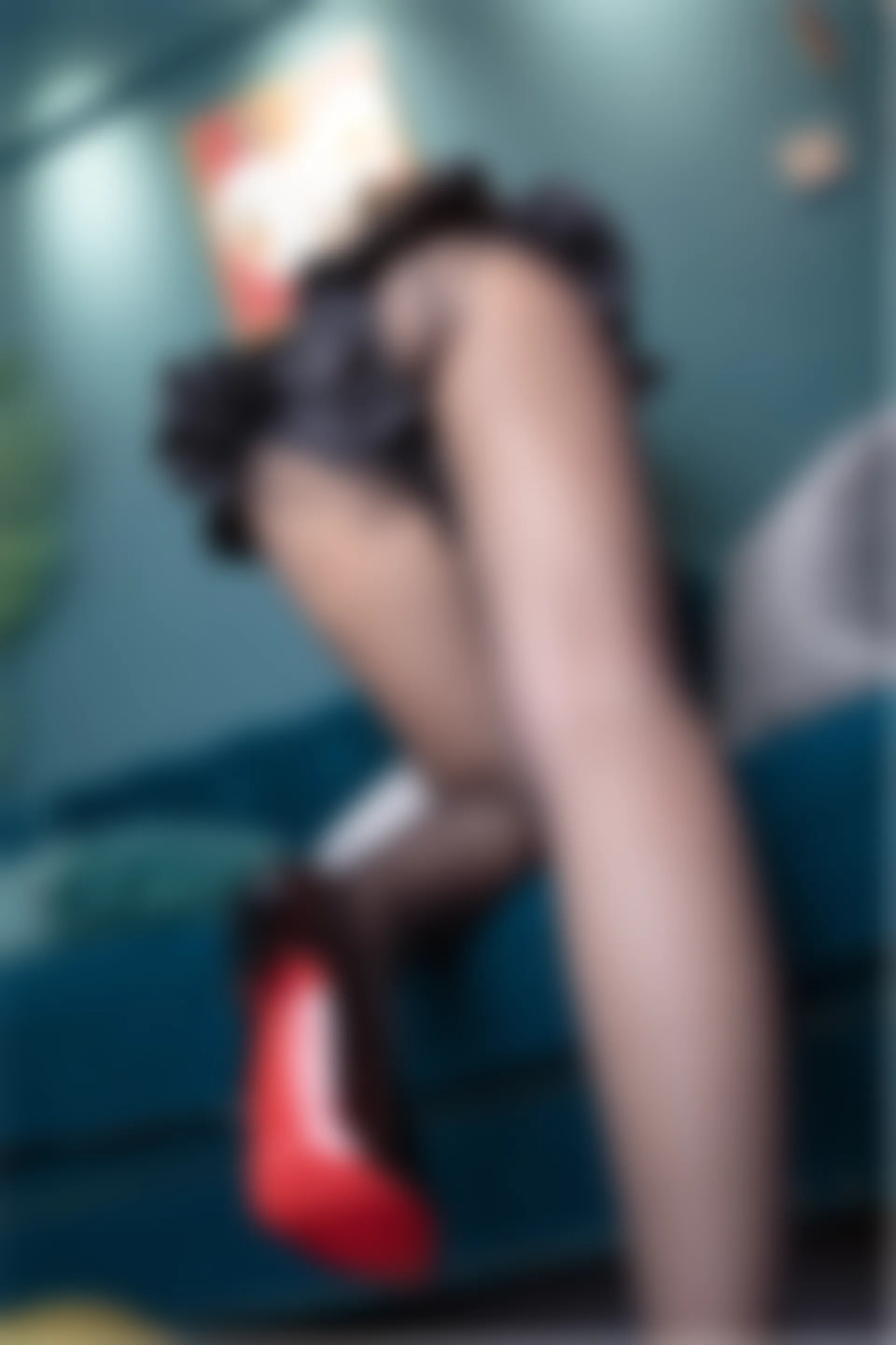 神楽坂真冬 第三季 序号21：《授業開始》 [150P2V-1.41GB]内衣, 双马尾, 女仆, 神楽坂真冬, 美腿, 美足, 高跟鞋, 黑丝