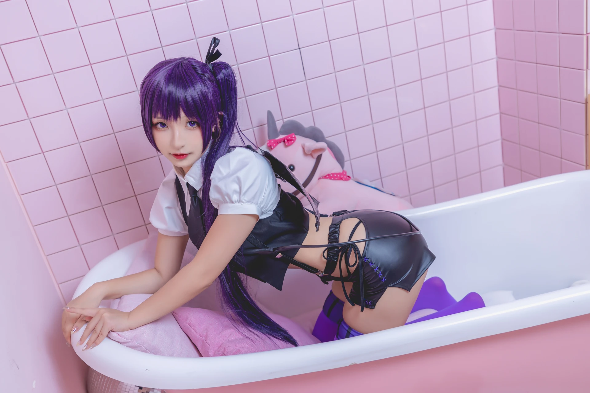 神楽坂真冬 第三季 序号8：《色の香り》黛玉&小恶魔 [150P3V-779MB]内衣, 旗袍, 神楽坂真冬, 美腿, 美足, 肉丝