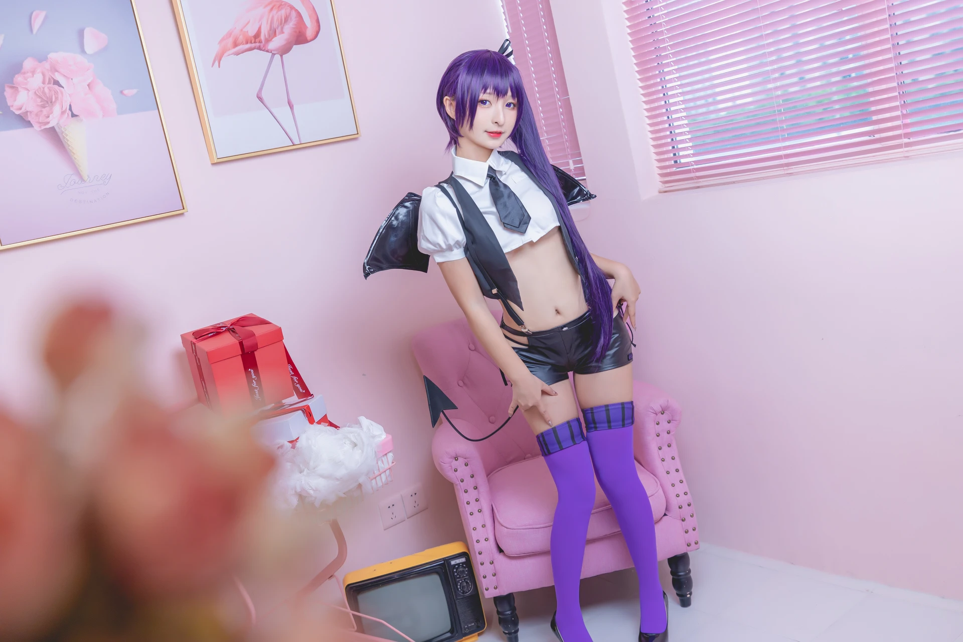 神楽坂真冬 第三季 序号8：《色の香り》黛玉&小恶魔 [150P3V-779MB]内衣, 旗袍, 神楽坂真冬, 美腿, 美足, 肉丝