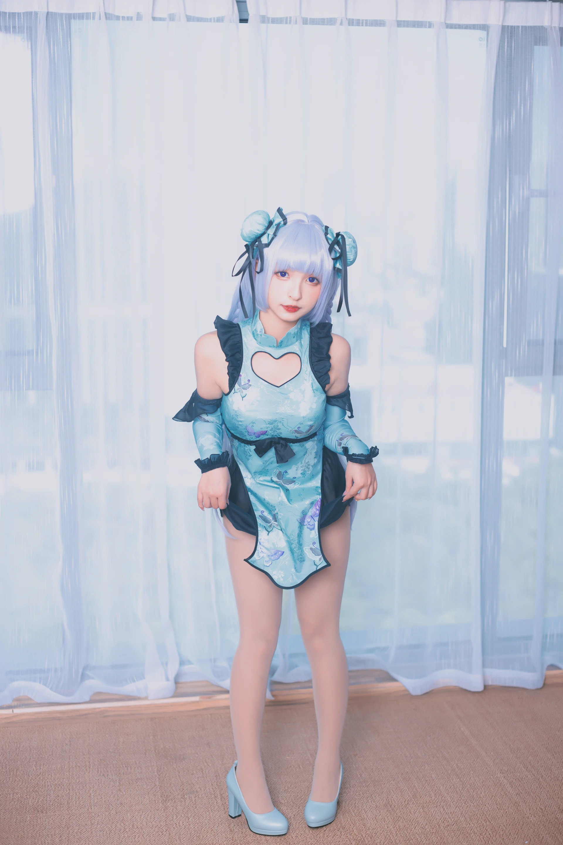 神楽坂真冬 第三季 序号8：《色の香り》黛玉&小恶魔 [150P3V-779MB]内衣, 旗袍, 神楽坂真冬, 美腿, 美足, 肉丝