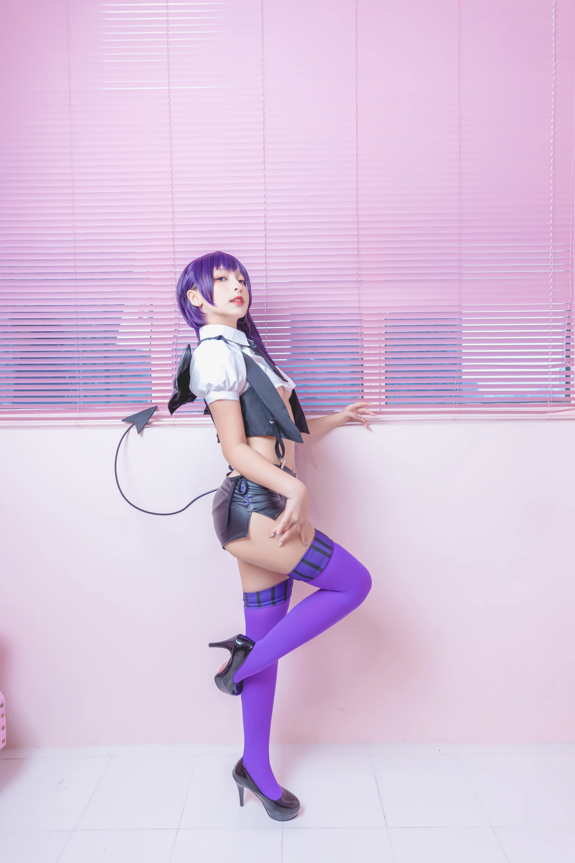 神楽坂真冬 第三季 序号8：《色の香り》黛玉&小恶魔 [150P3V-779MB]内衣, 旗袍, 神楽坂真冬, 美腿, 美足, 肉丝