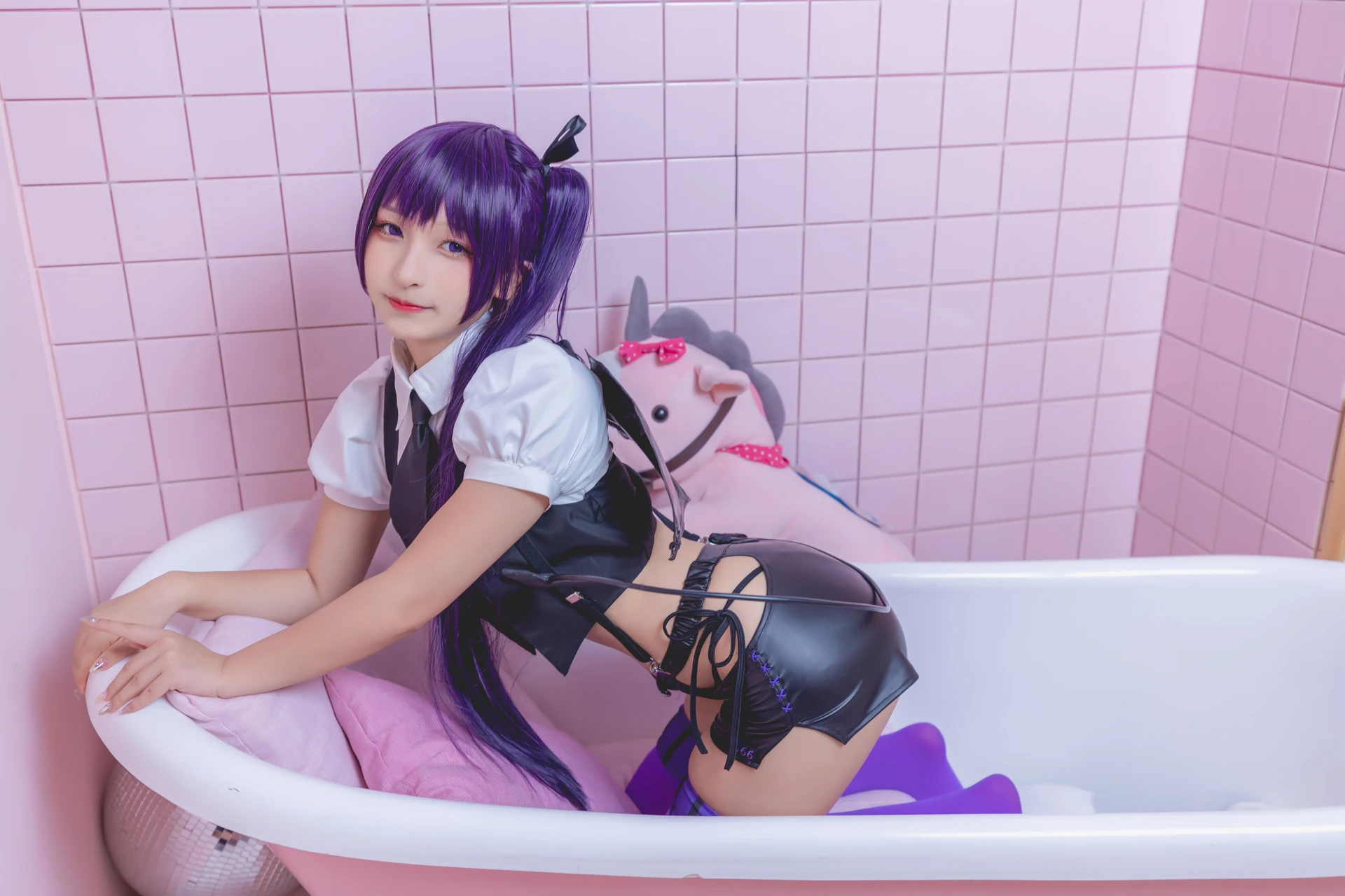 神楽坂真冬 第三季 序号8：《色の香り》黛玉&小恶魔 [150P3V-779MB]内衣, 旗袍, 神楽坂真冬, 美腿, 美足, 肉丝