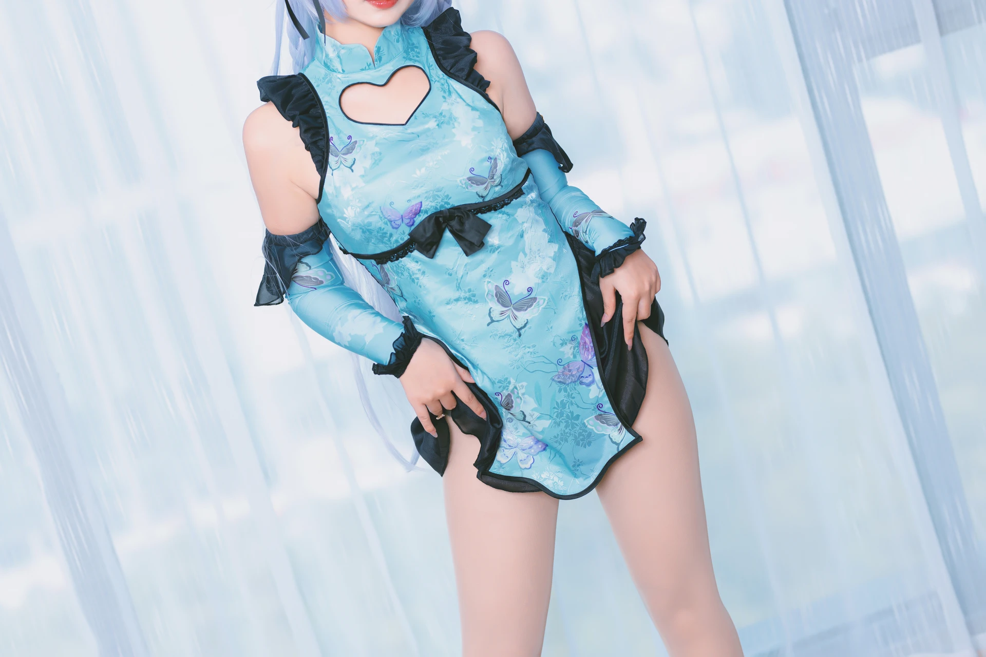 神楽坂真冬 第三季 序号8：《色の香り》黛玉&小恶魔 [150P3V-779MB]内衣, 旗袍, 神楽坂真冬, 美腿, 美足, 肉丝