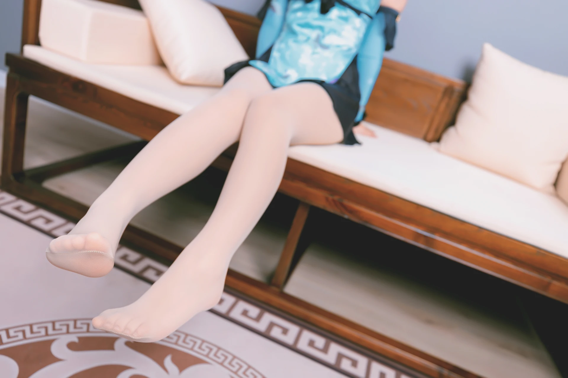 神楽坂真冬 第三季 序号8：《色の香り》黛玉&小恶魔 [150P3V-779MB]内衣, 旗袍, 神楽坂真冬, 美腿, 美足, 肉丝