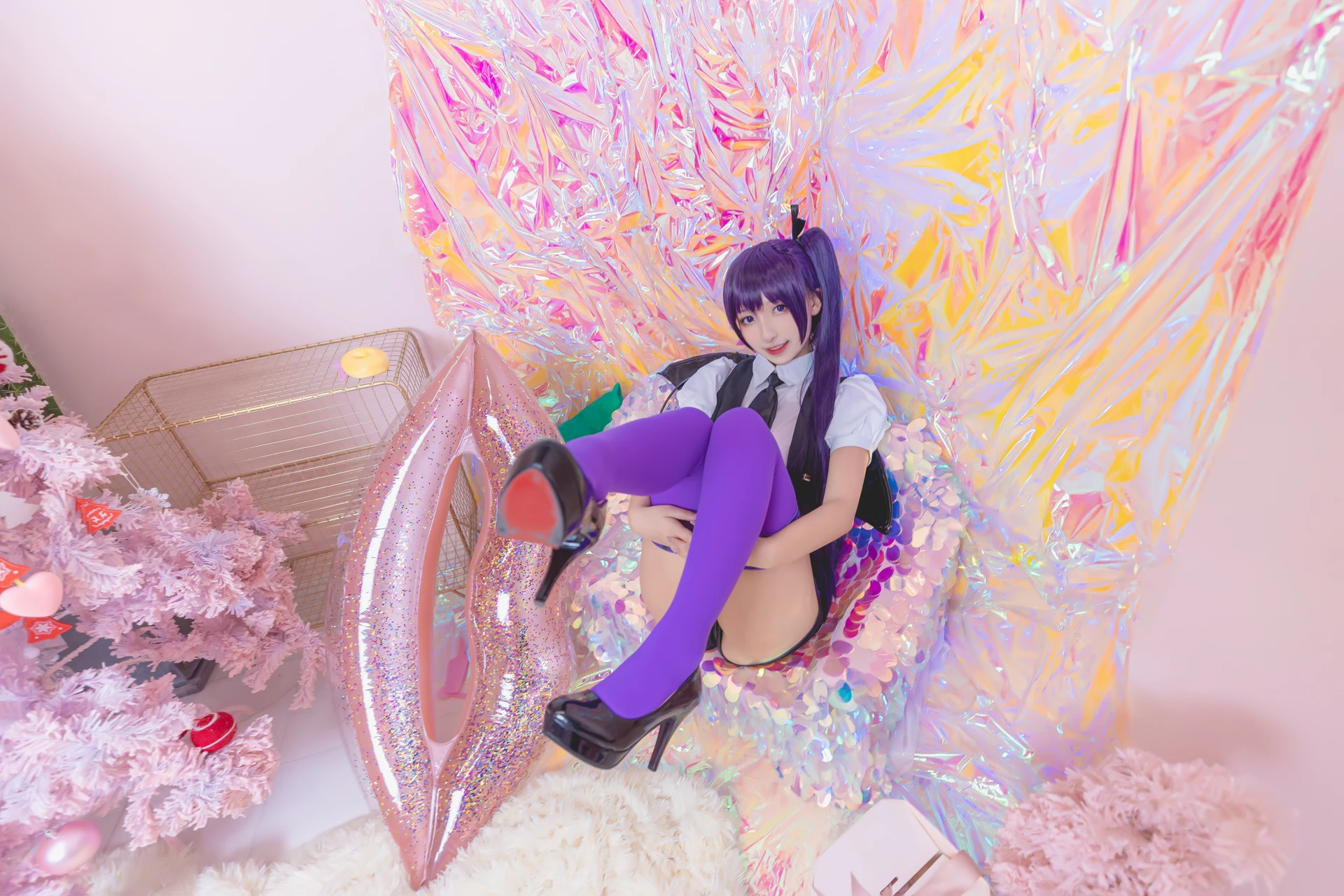 神楽坂真冬 第三季 序号8：《色の香り》黛玉&小恶魔 [150P3V-779MB]内衣, 旗袍, 神楽坂真冬, 美腿, 美足, 肉丝