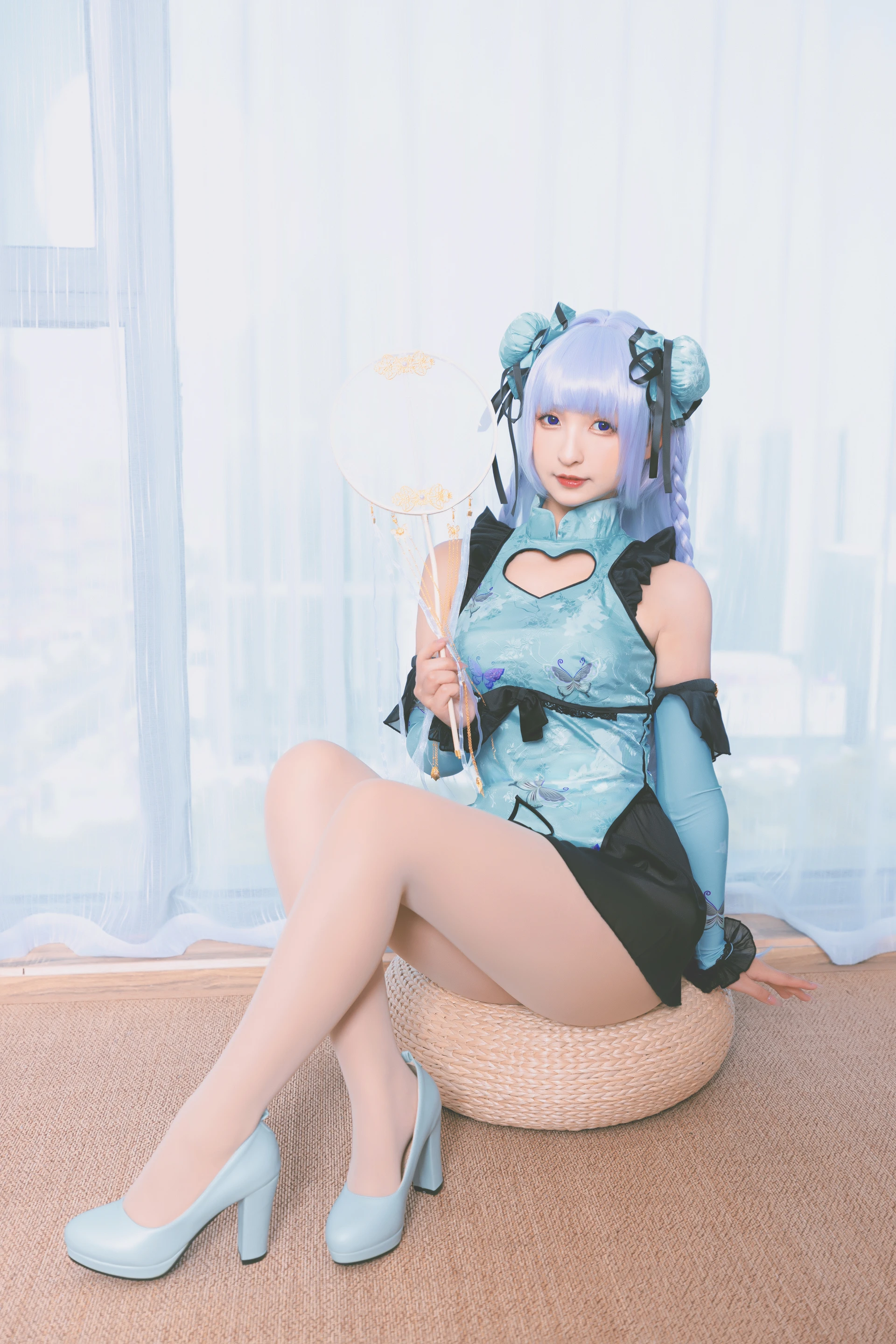 神楽坂真冬 第三季 序号8：《色の香り》黛玉&小恶魔 [150P3V-779MB]内衣, 旗袍, 神楽坂真冬, 美腿, 美足, 肉丝