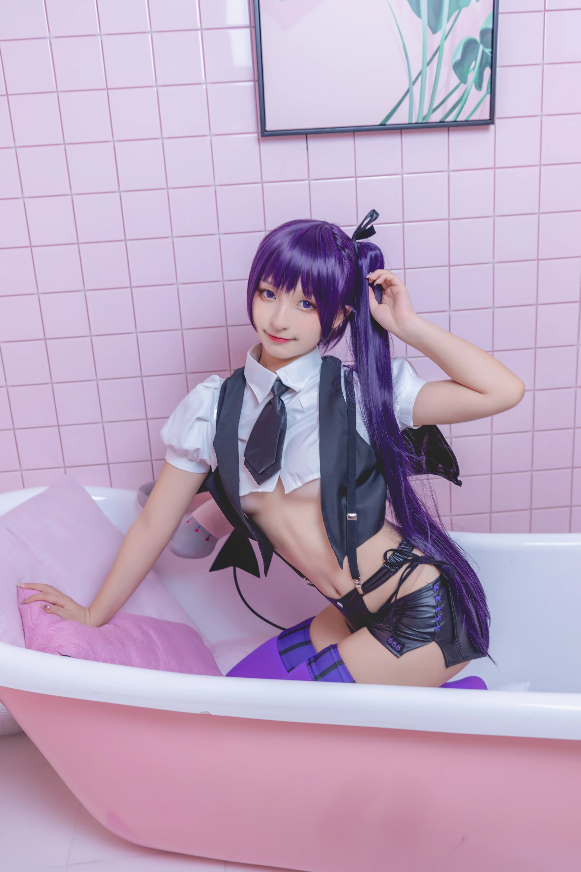 神楽坂真冬 第三季 序号8：《色の香り》黛玉&小恶魔 [150P3V-779MB]内衣, 旗袍, 神楽坂真冬, 美腿, 美足, 肉丝