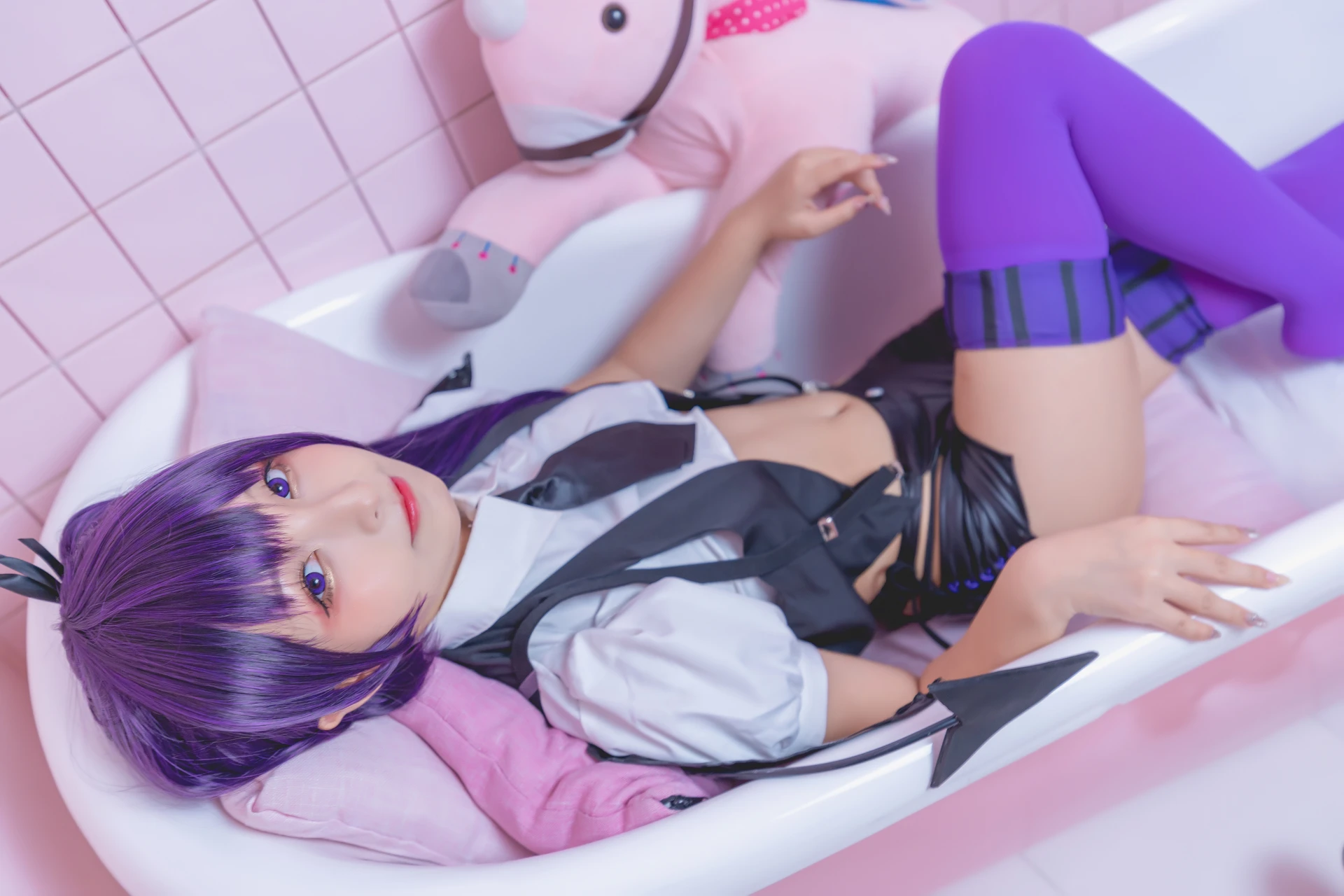 神楽坂真冬 第三季 序号8：《色の香り》黛玉&小恶魔 [150P3V-779MB]内衣, 旗袍, 神楽坂真冬, 美腿, 美足, 肉丝