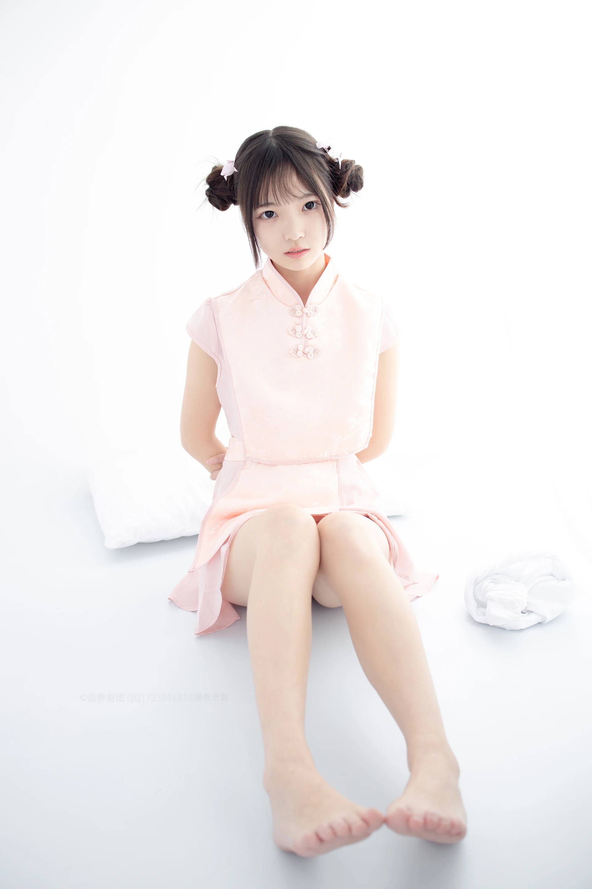 森萝财团 X-052 [66P1V-1.61G]可爱, 森萝财团, 白丝, 美腿