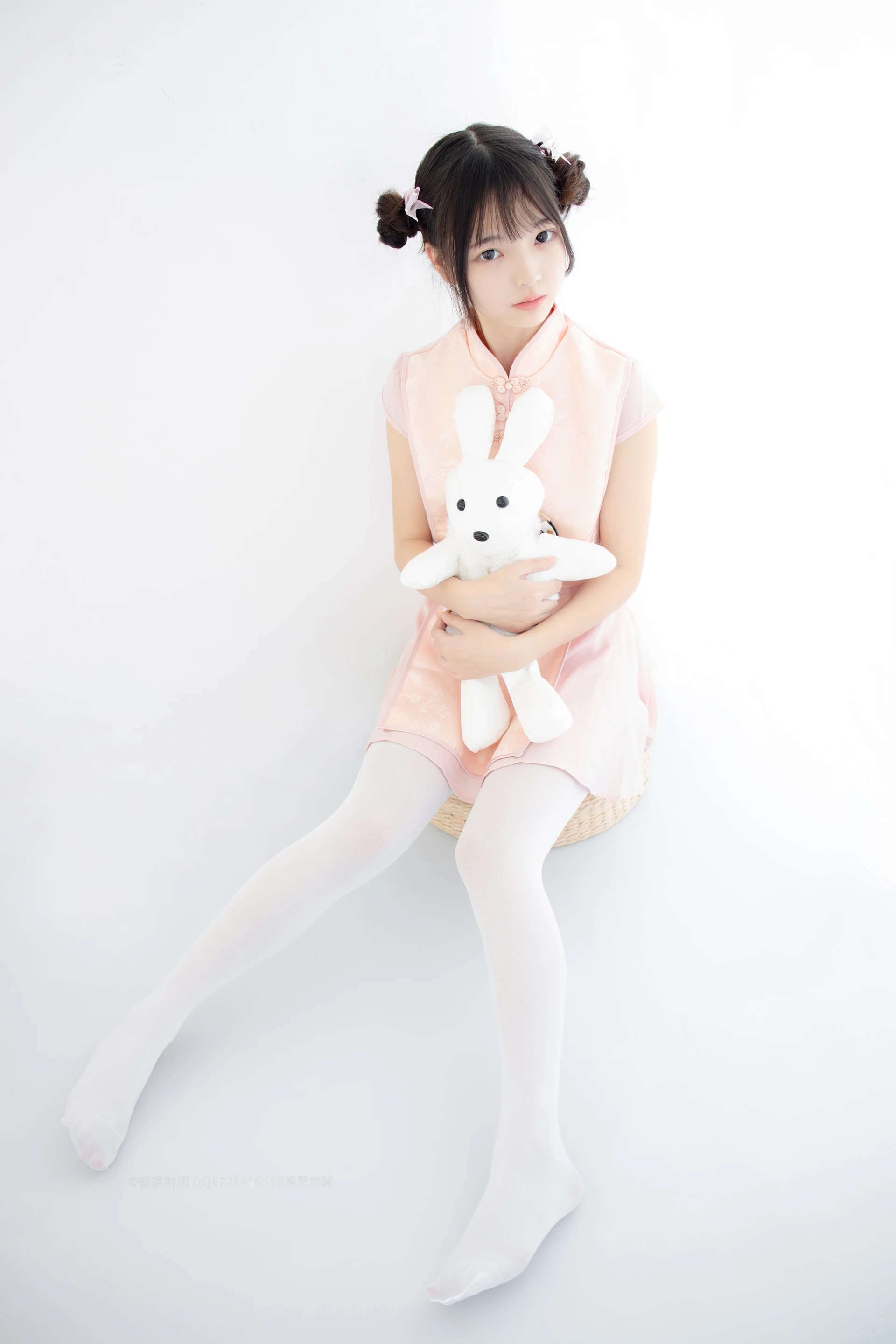 森萝财团 X-052 [66P1V-1.61G]可爱, 森萝财团, 白丝, 美腿