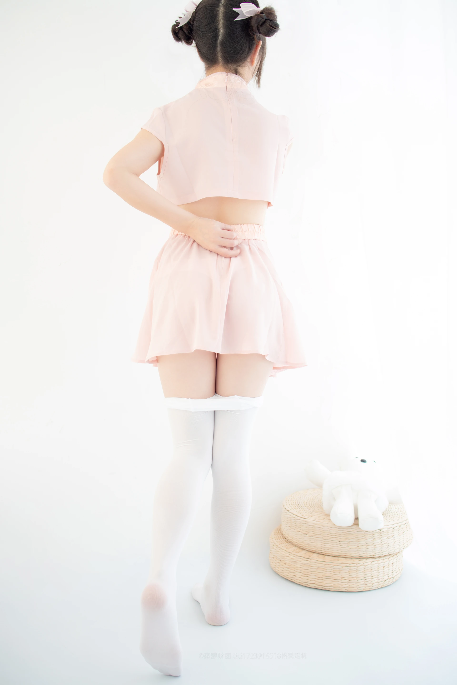 森萝财团 X-052 [66P1V-1.61G]可爱, 森萝财团, 白丝, 美腿