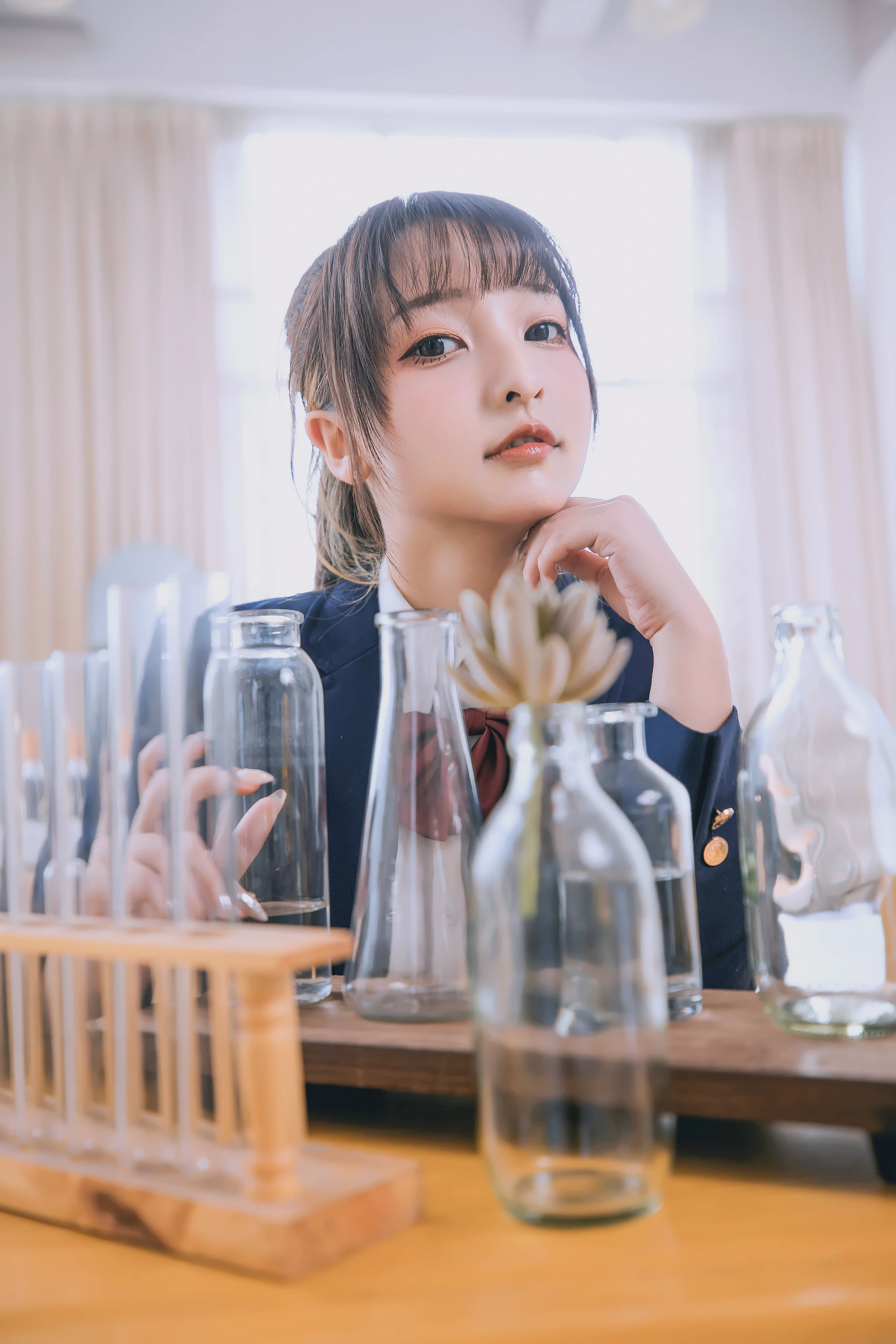 神楽坂真冬 第三季 序号3：《数之歌》百合教室 [150P3V-617MB]JK制服, OL制服, 内衣, 神楽坂真冬, 美腿, 美足, 黑丝