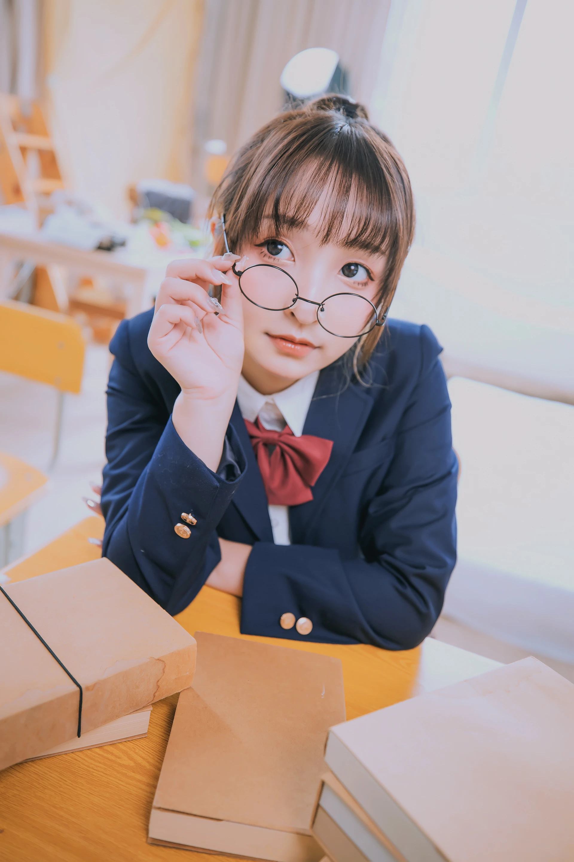 神楽坂真冬 第三季 序号3：《数之歌》百合教室 [150P3V-617MB]JK制服, OL制服, 内衣, 神楽坂真冬, 美腿, 美足, 黑丝