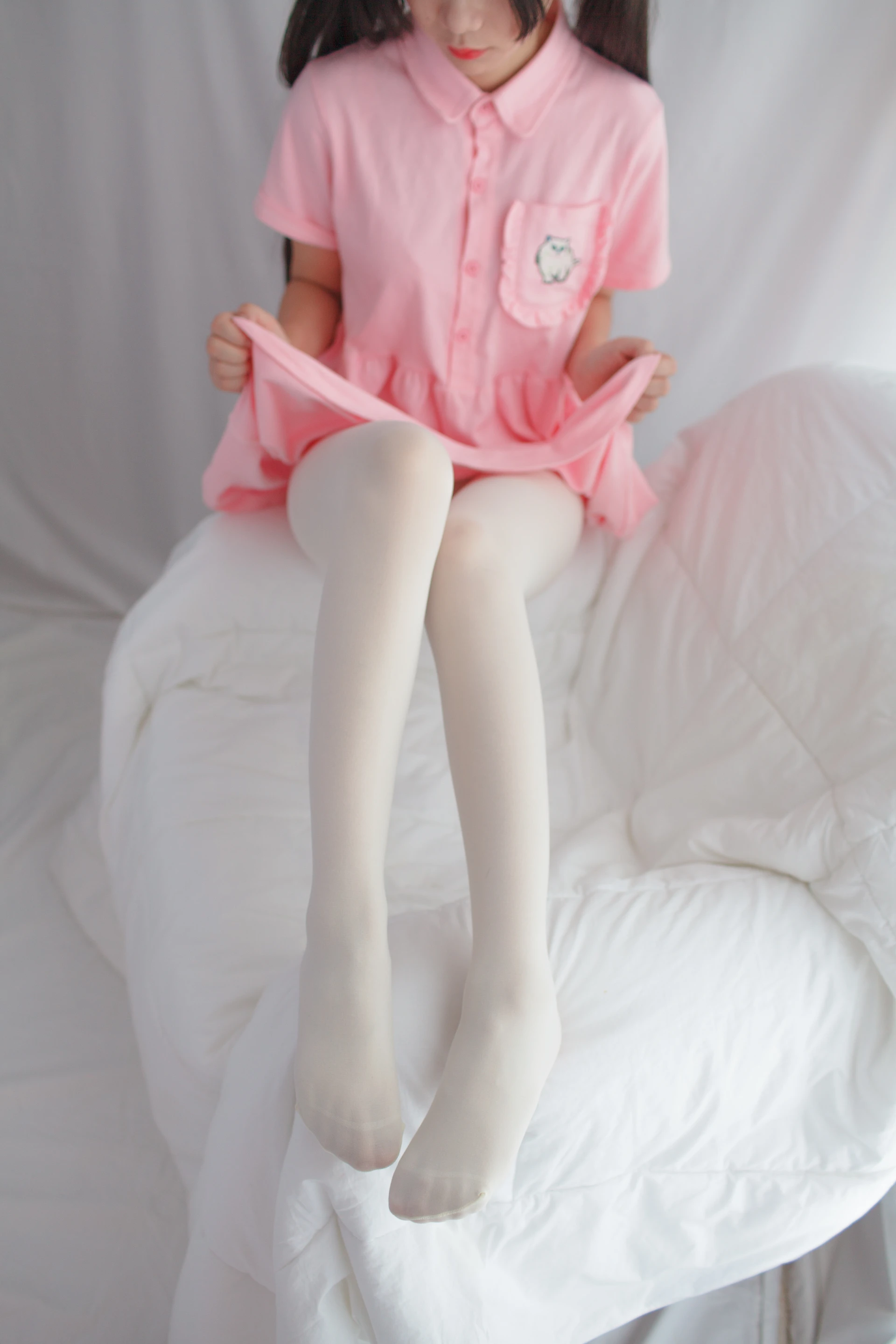 少女秩序 EX.01 双马尾白丝少女[56P-377.4M]双马尾, 少女秩序, 白丝, 美腿, 美足
