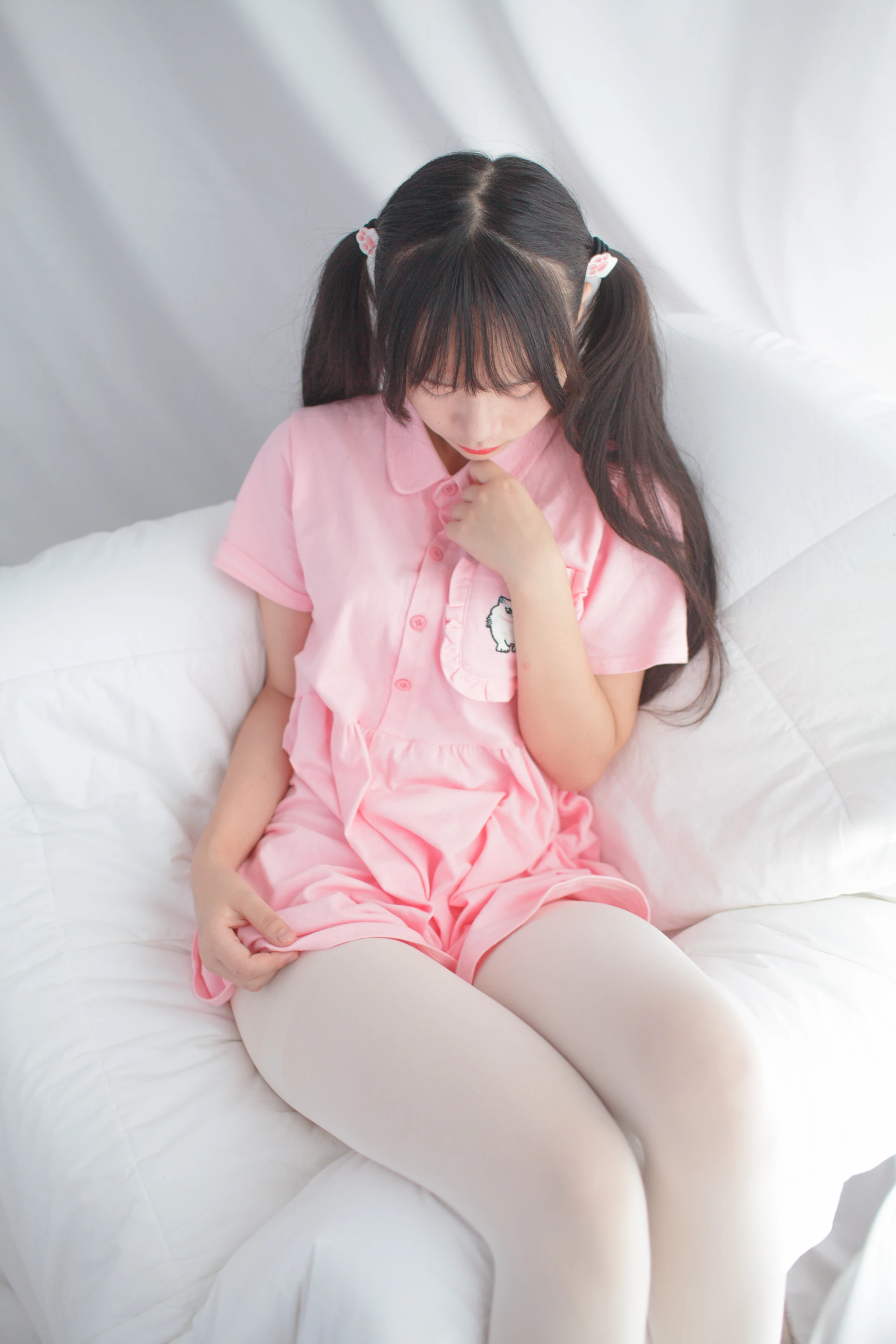 少女秩序 EX.01 双马尾白丝少女[56P-377.4M]双马尾, 少女秩序, 白丝, 美腿, 美足