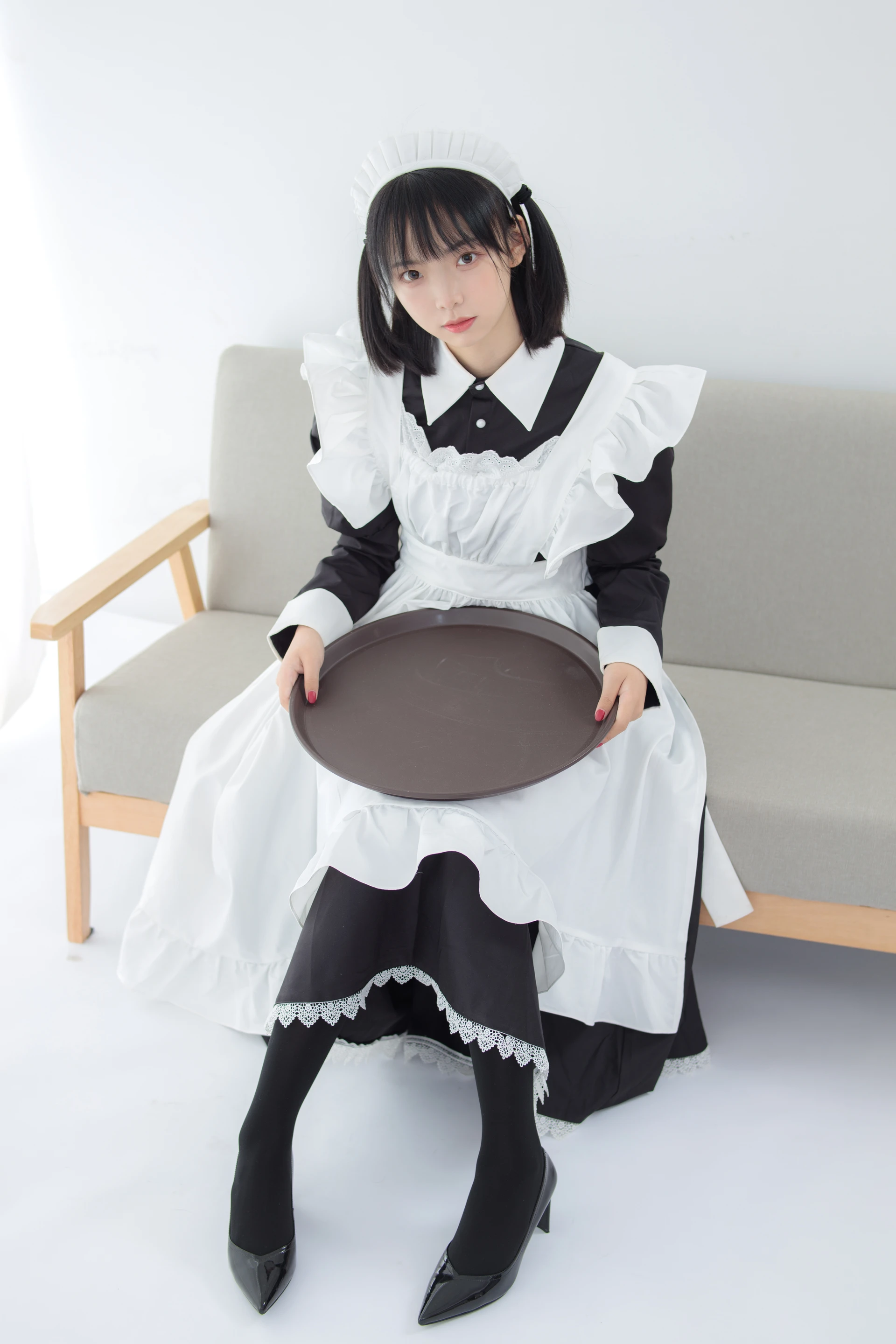 JKFUN-029 [67P1V-3.27G]JKFUN, 女仆装, 森萝财团, 美腿, 黑丝