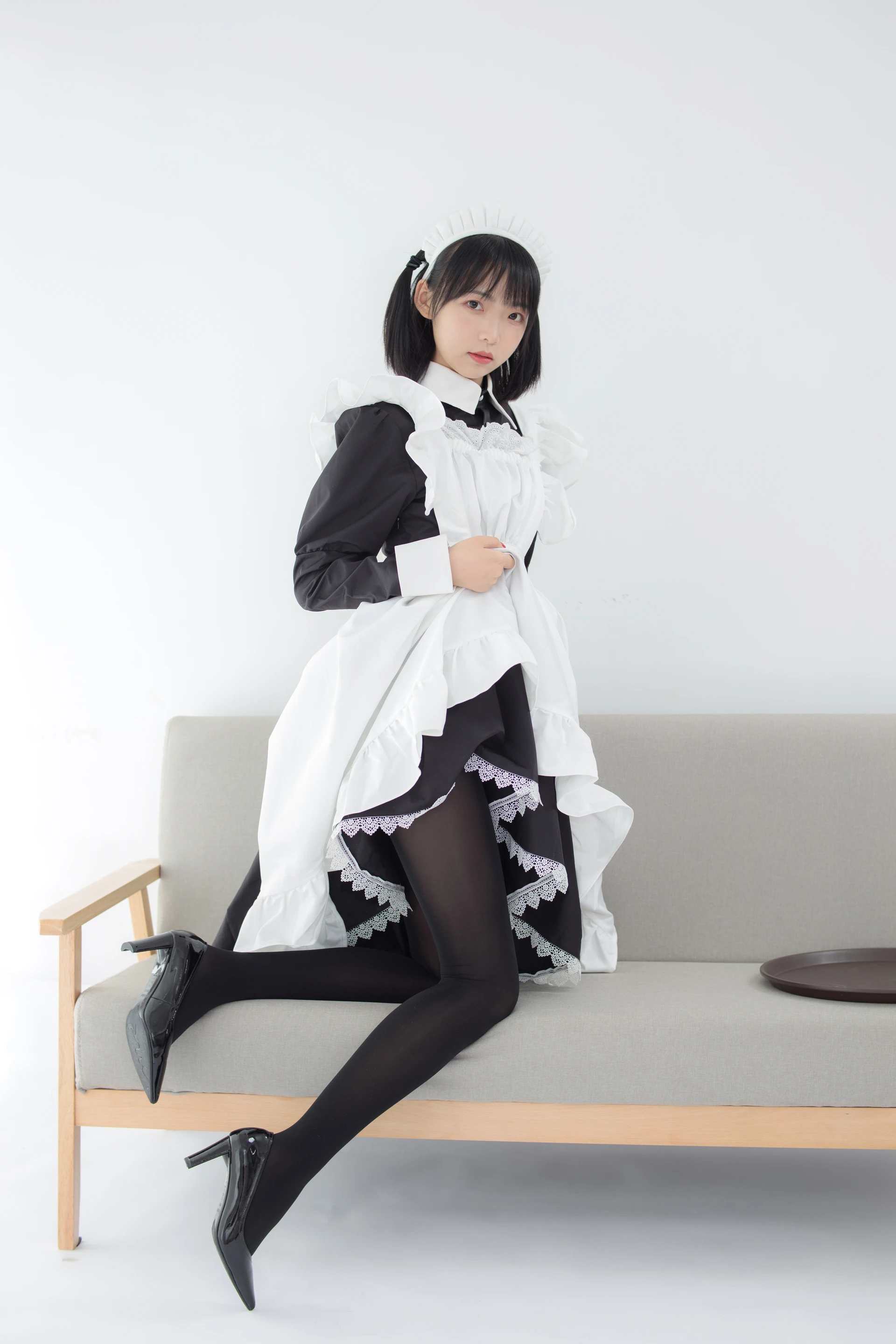 JKFUN-029 [67P1V-3.27G]JKFUN, 女仆装, 森萝财团, 美腿, 黑丝