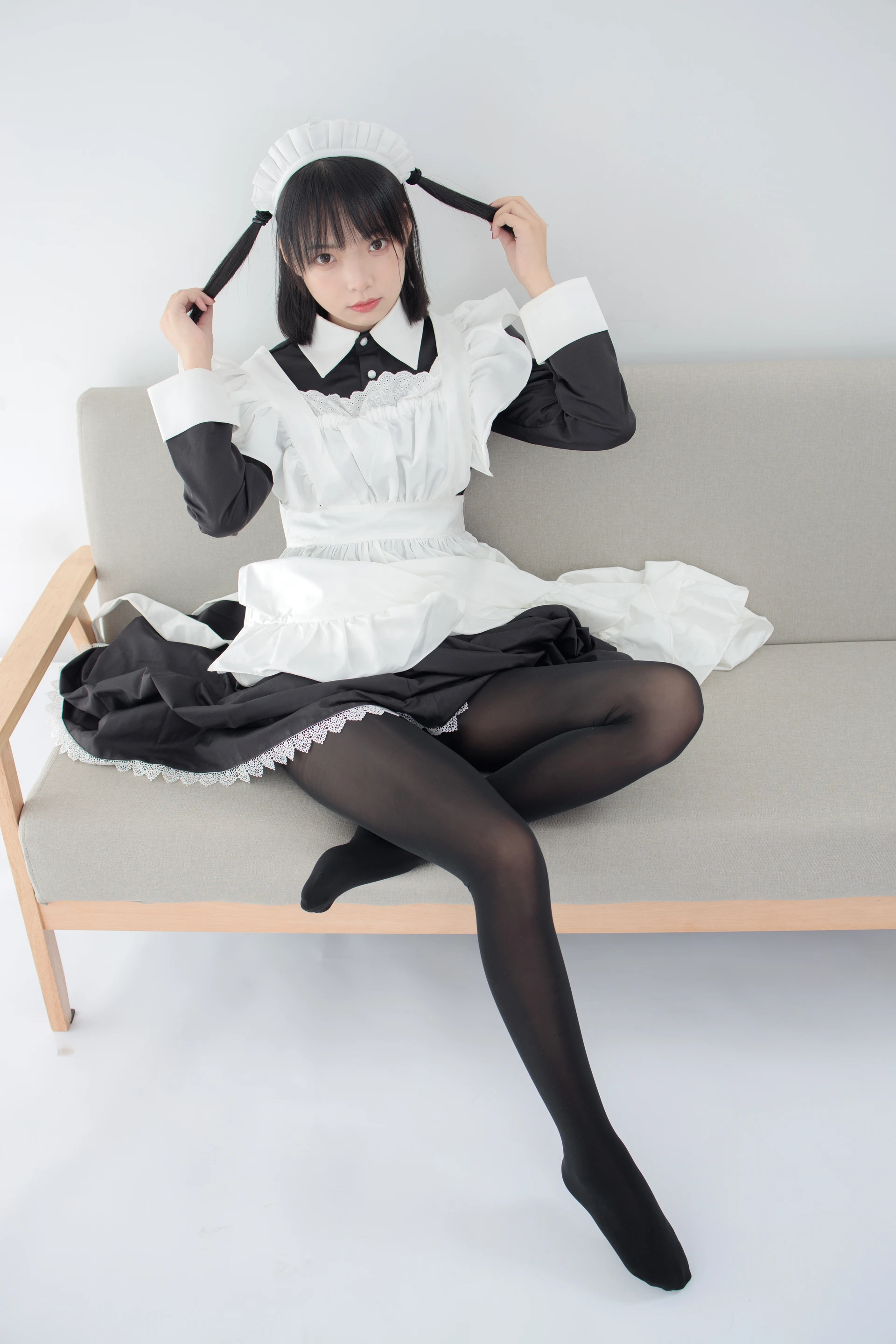 JKFUN-029 [67P1V-3.27G]JKFUN, 女仆装, 森萝财团, 美腿, 黑丝