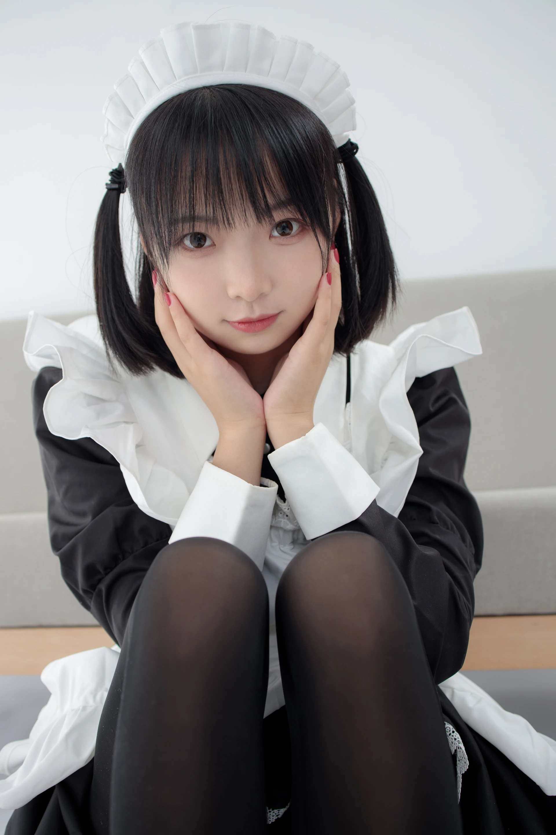 JKFUN-029 [67P1V-3.27G]JKFUN, 女仆装, 森萝财团, 美腿, 黑丝