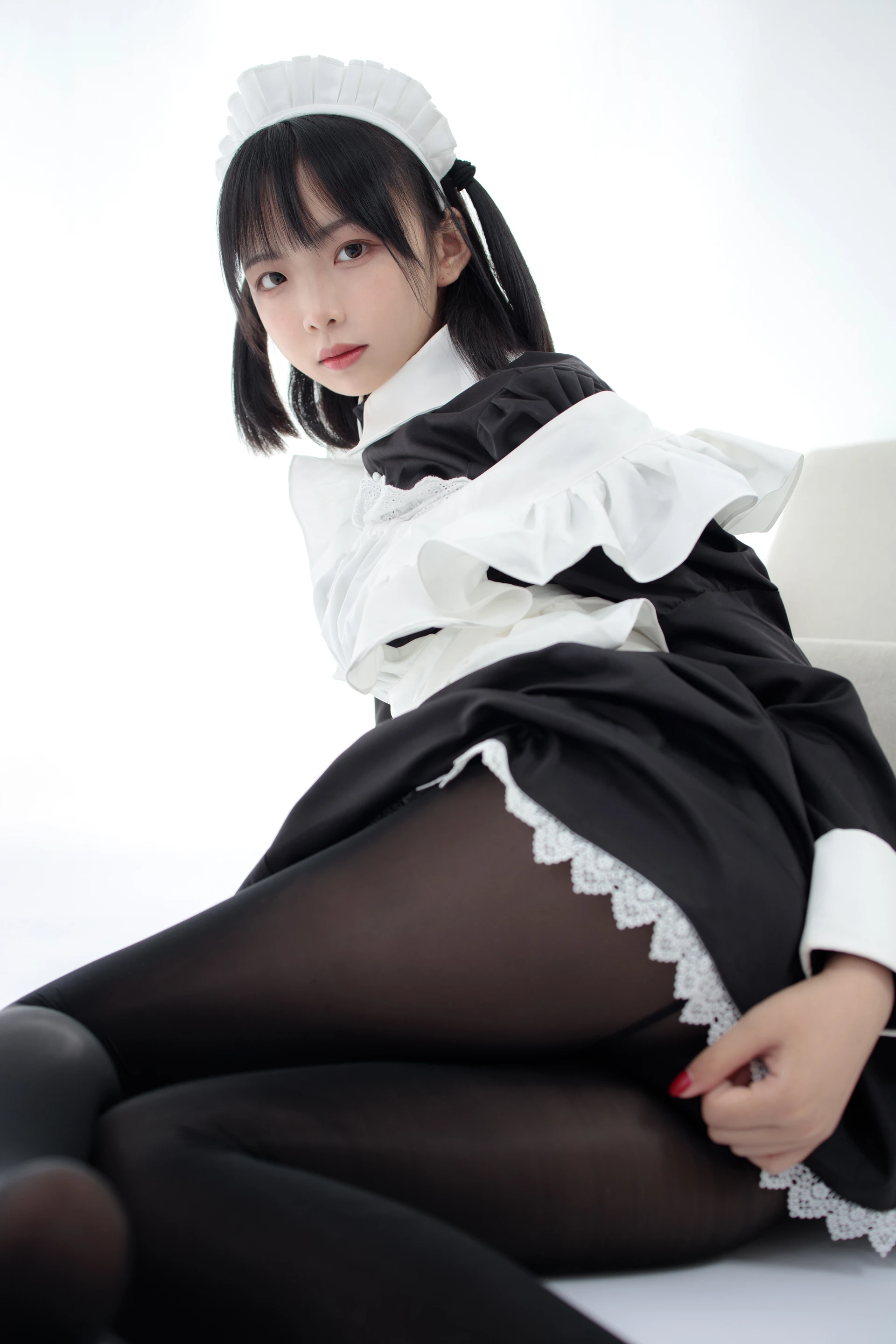 JKFUN-029 [67P1V-3.27G]JKFUN, 女仆装, 森萝财团, 美腿, 黑丝