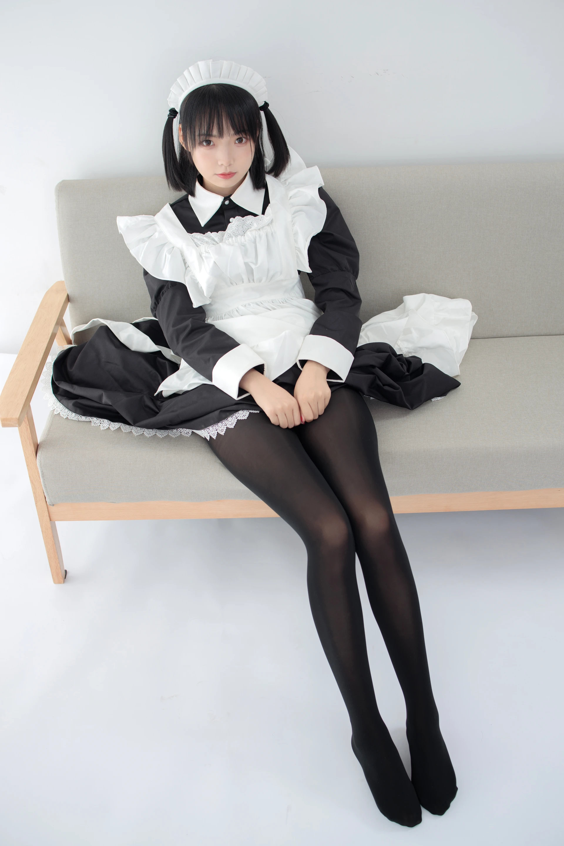 JKFUN-029 [67P1V-3.27G]JKFUN, 女仆装, 森萝财团, 美腿, 黑丝