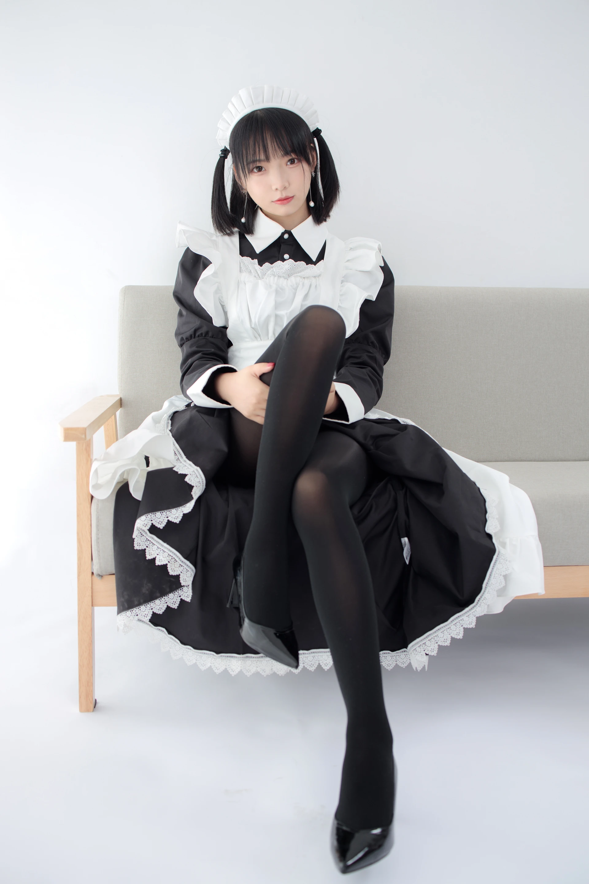 JKFUN-029 [67P1V-3.27G]JKFUN, 女仆装, 森萝财团, 美腿, 黑丝
