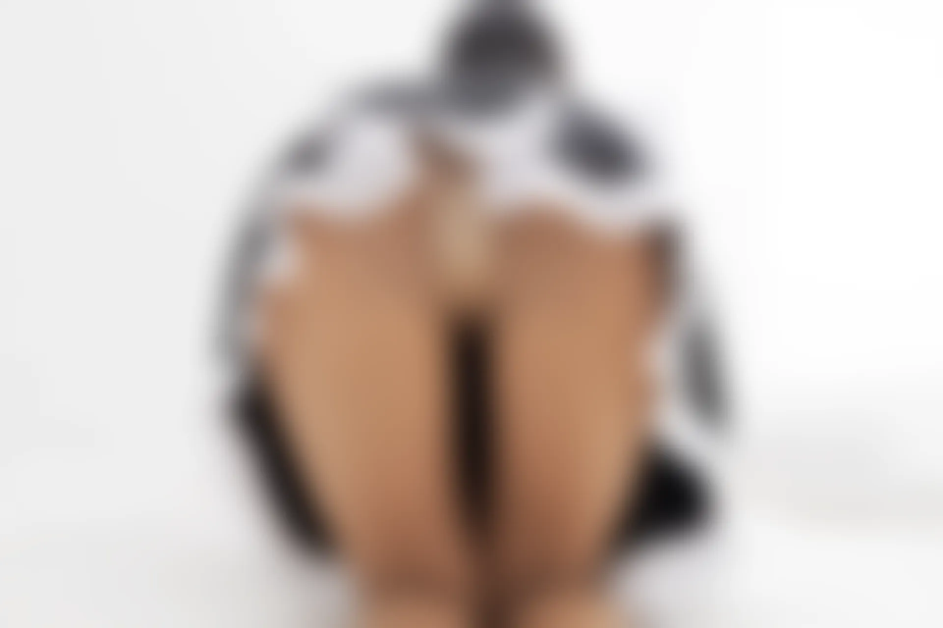 紧急企划 VOL.010 [82P1V-1.59G] 一只喵喵梓一只喵喵梓, 女仆, 女仆装, 紧急企划, 美腿, 美足, 肉丝