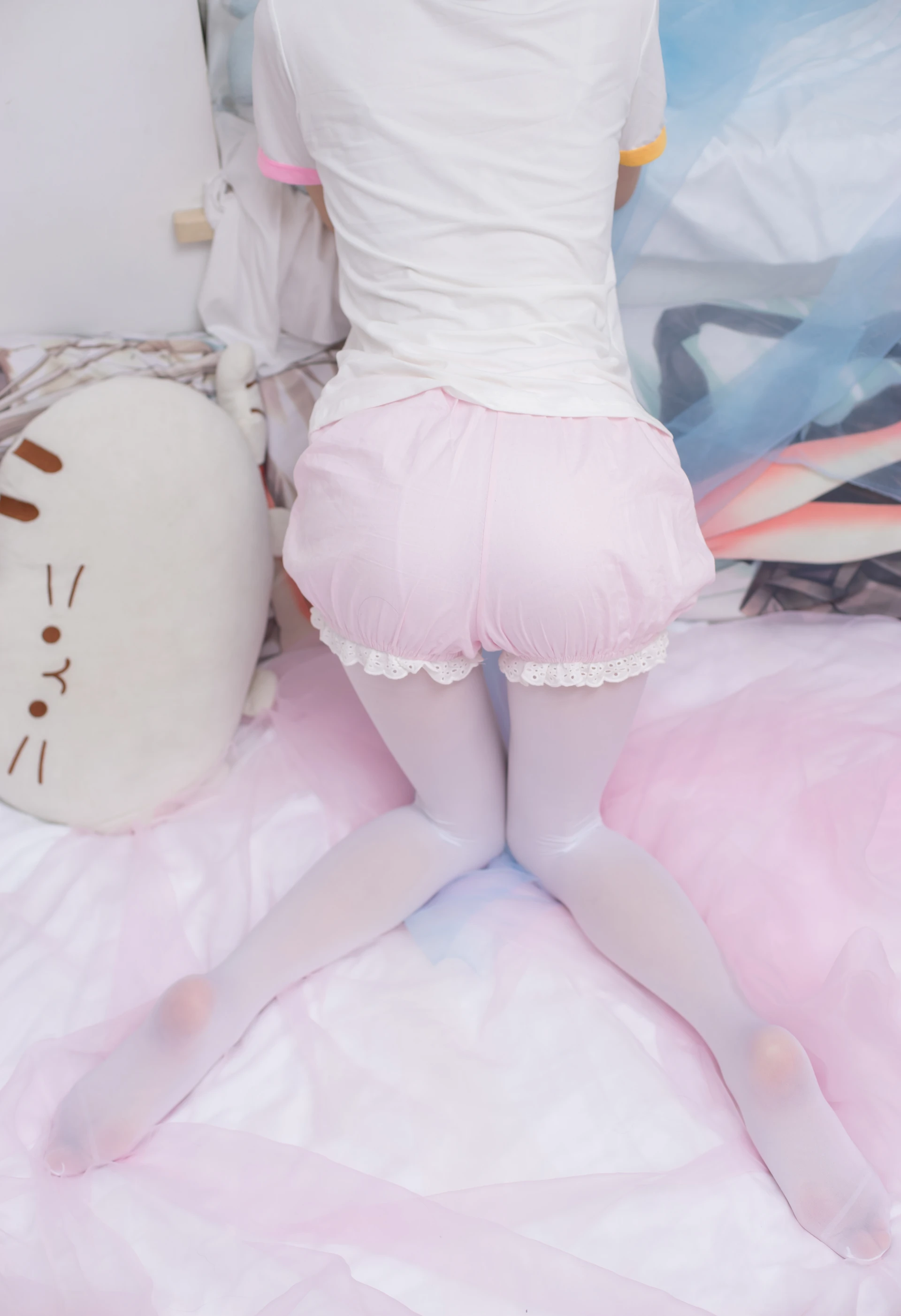 轻兰映画 VOL.010 [61P-320M]可爱, 白丝, 美腿, 轻兰映画