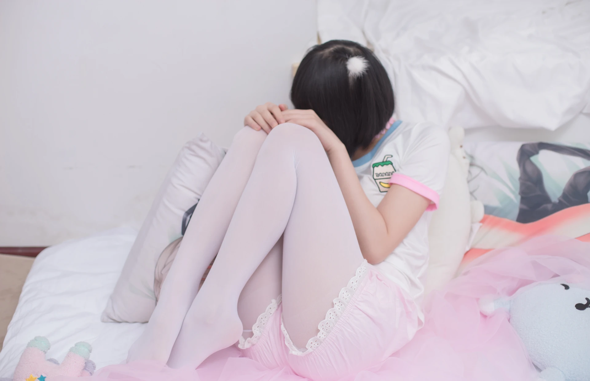 轻兰映画 VOL.010 [61P-320M]可爱, 白丝, 美腿, 轻兰映画