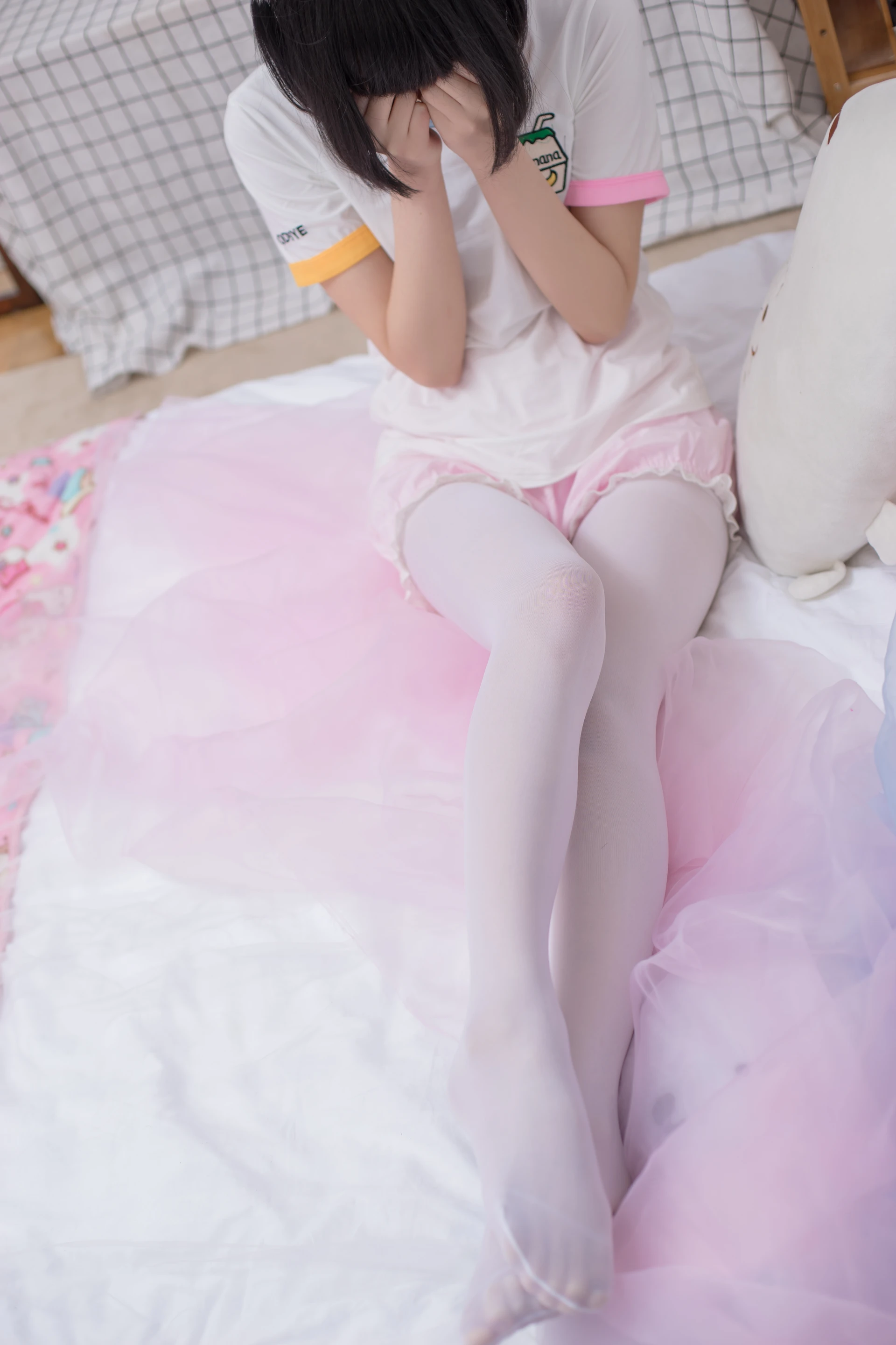 轻兰映画 VOL.010 [61P-320M]可爱, 白丝, 美腿, 轻兰映画