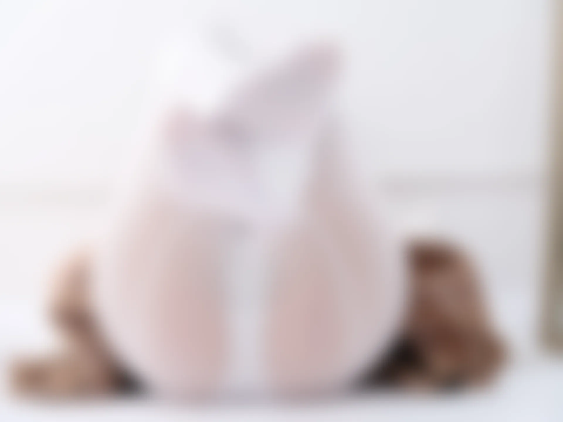 紧急企划 VOL.018 [67P1V-1.1G] 一只喵喵梓 白丝双马尾毛衣jk短裙JK制服, 一只喵喵梓, 双马尾, 白丝, 紧急企划, 美腿, 美足