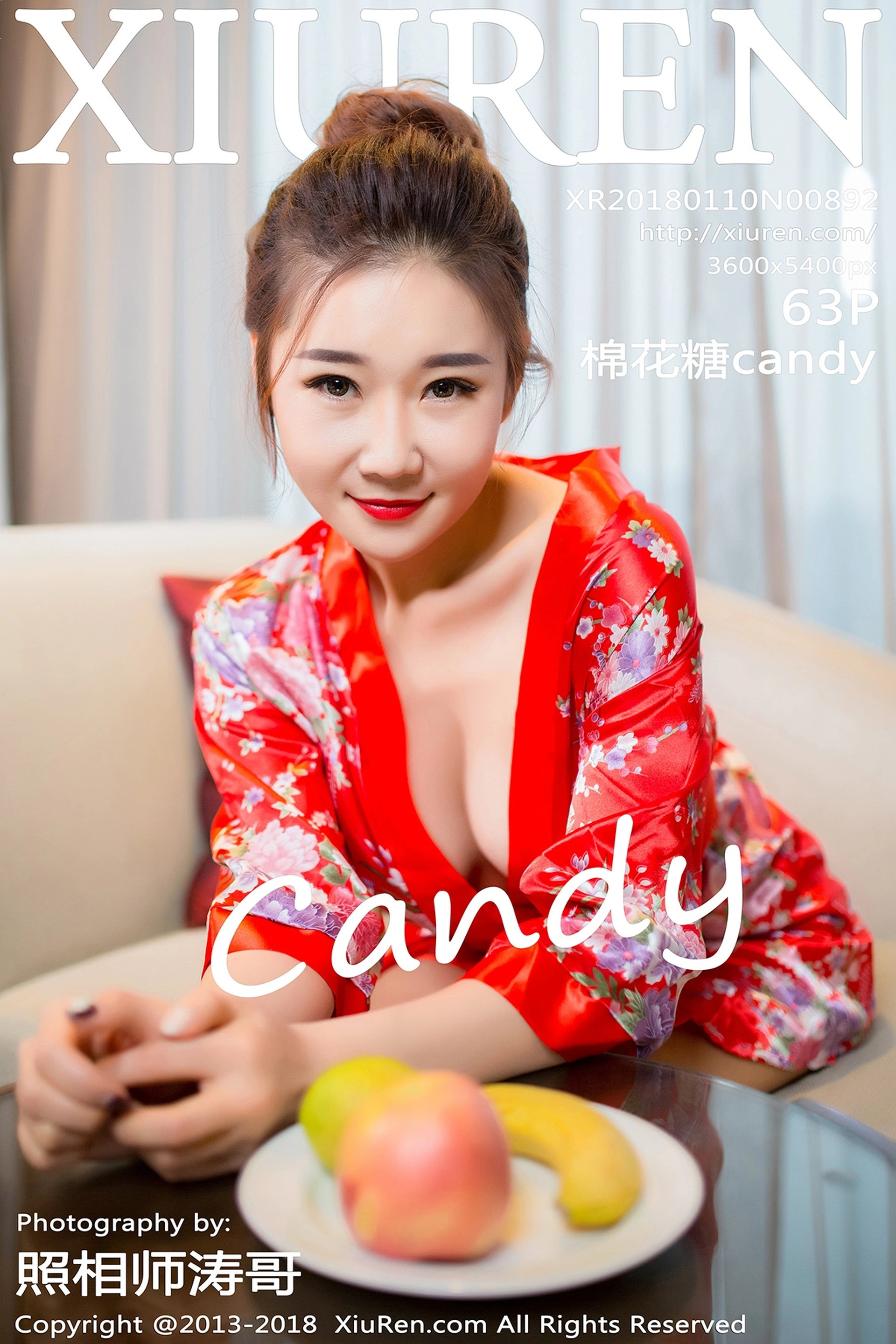 XiuRen秀人网 2018.01.10 No.892 棉花糖candy[63+1P192M]