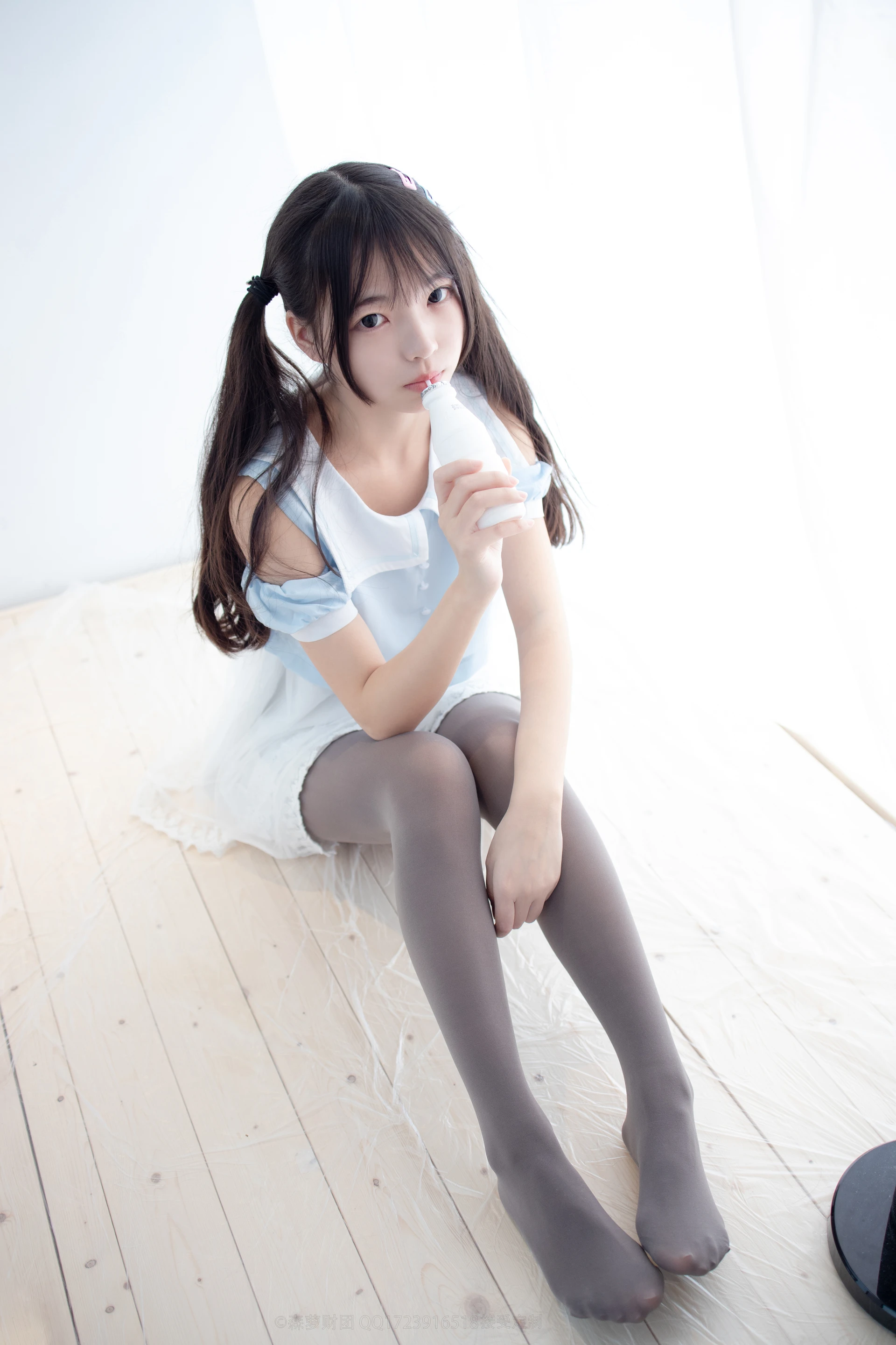 森萝财团 X-054 [86P1V-1.96G]可爱, 森萝财团, 美腿, 黑丝